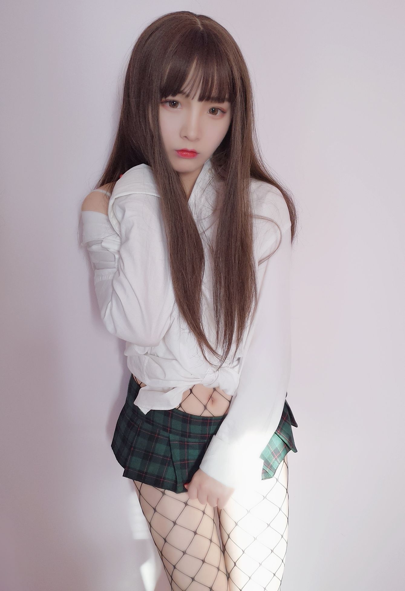 Cosplay Photo] 2D Beauty Furukawa Kagura - Boyfriend Shirt