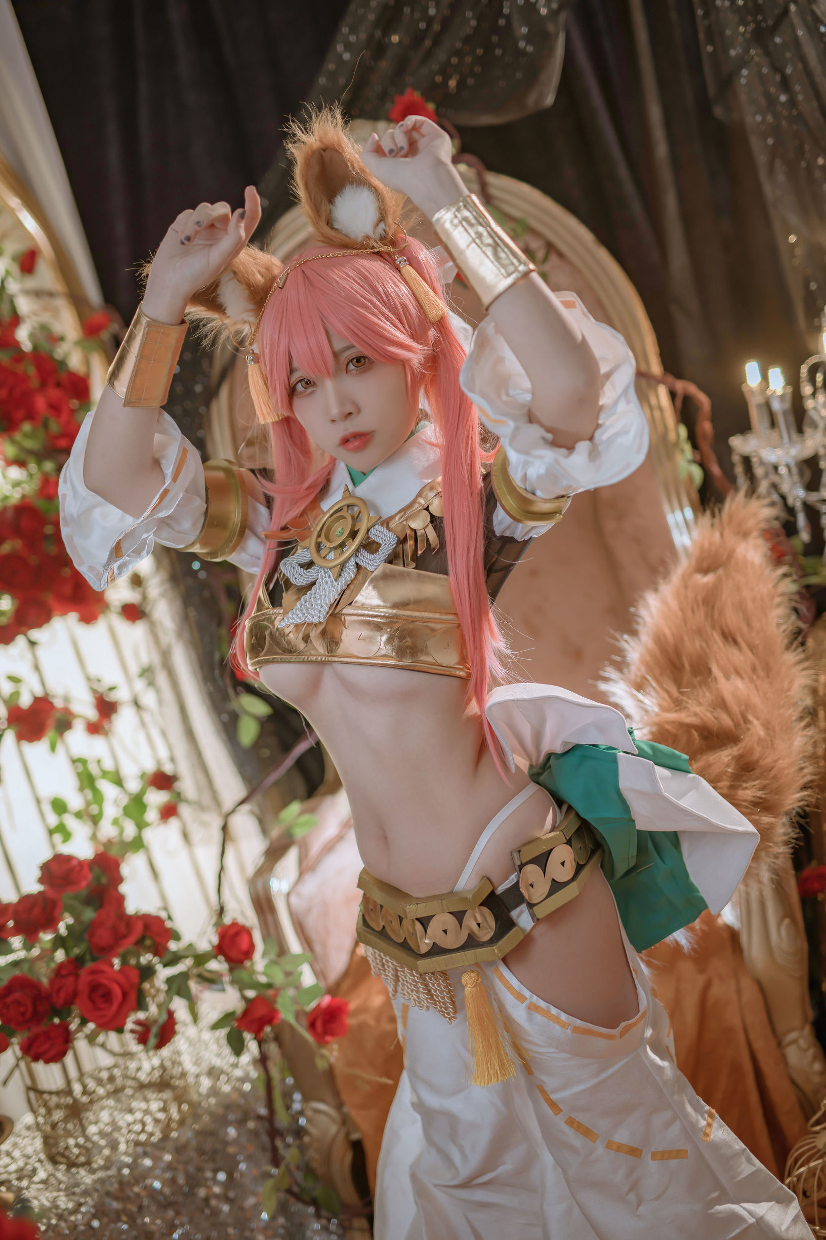 Cosplay Photo] Popular Coser Er Zuo Nisa - Tamamo-no-Mae Mythical Formal Attire