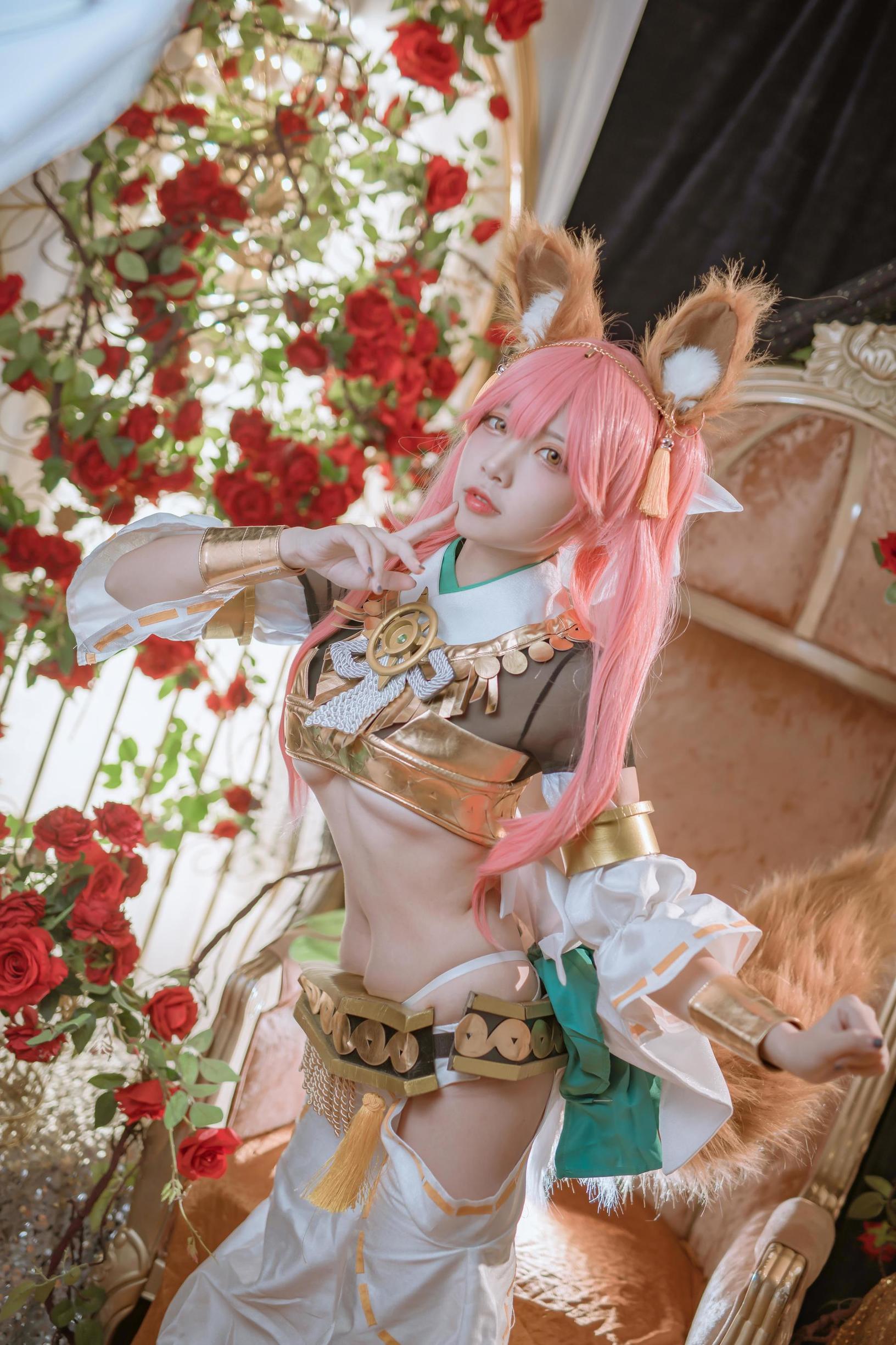 コスプレ写真] 人気コスプレイヤー 二佐Nisa - 玉藻前 神話礼装
