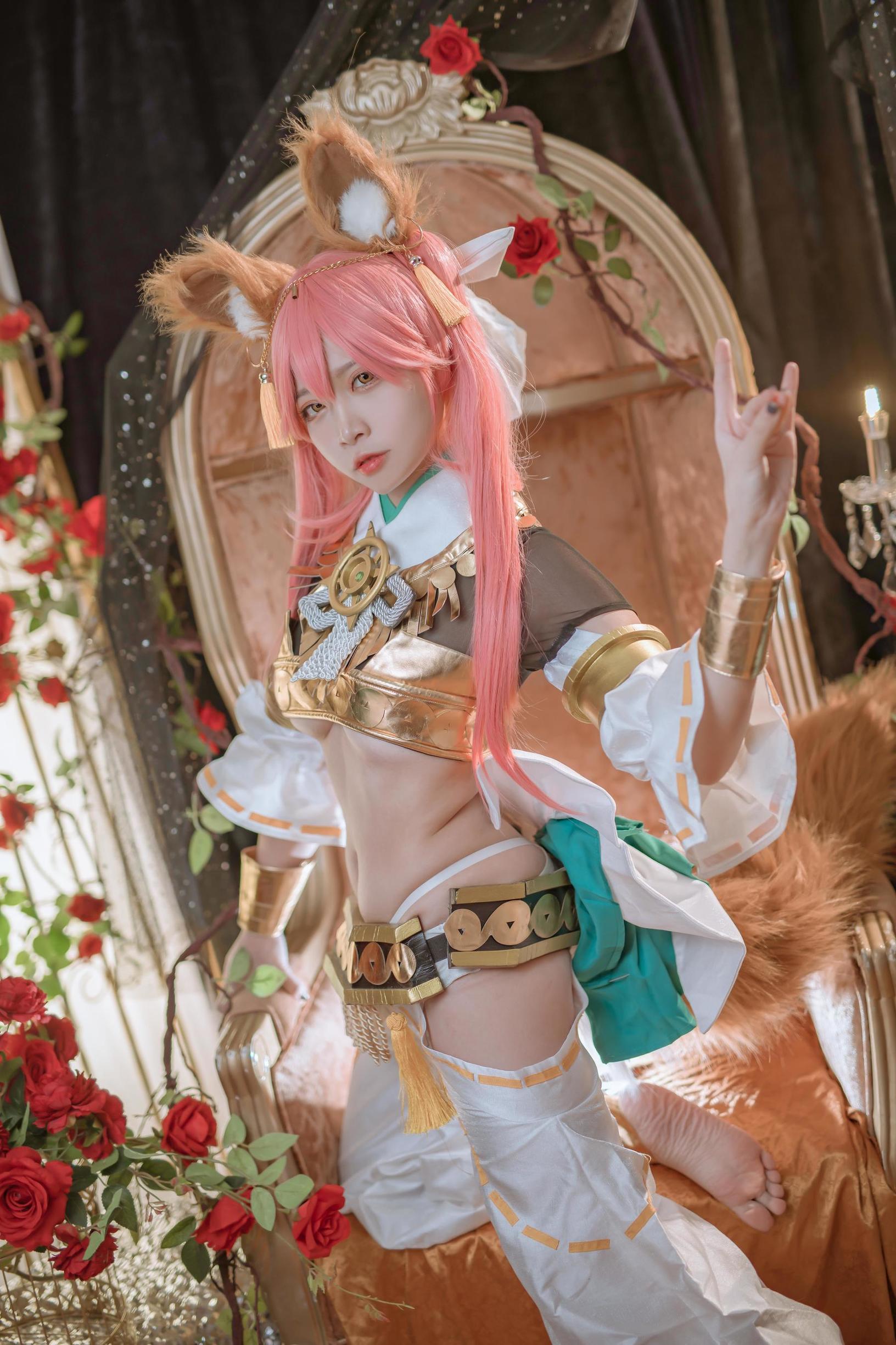 コスプレ写真] 人気コスプレイヤー 二佐Nisa - 玉藻前 神話礼装
