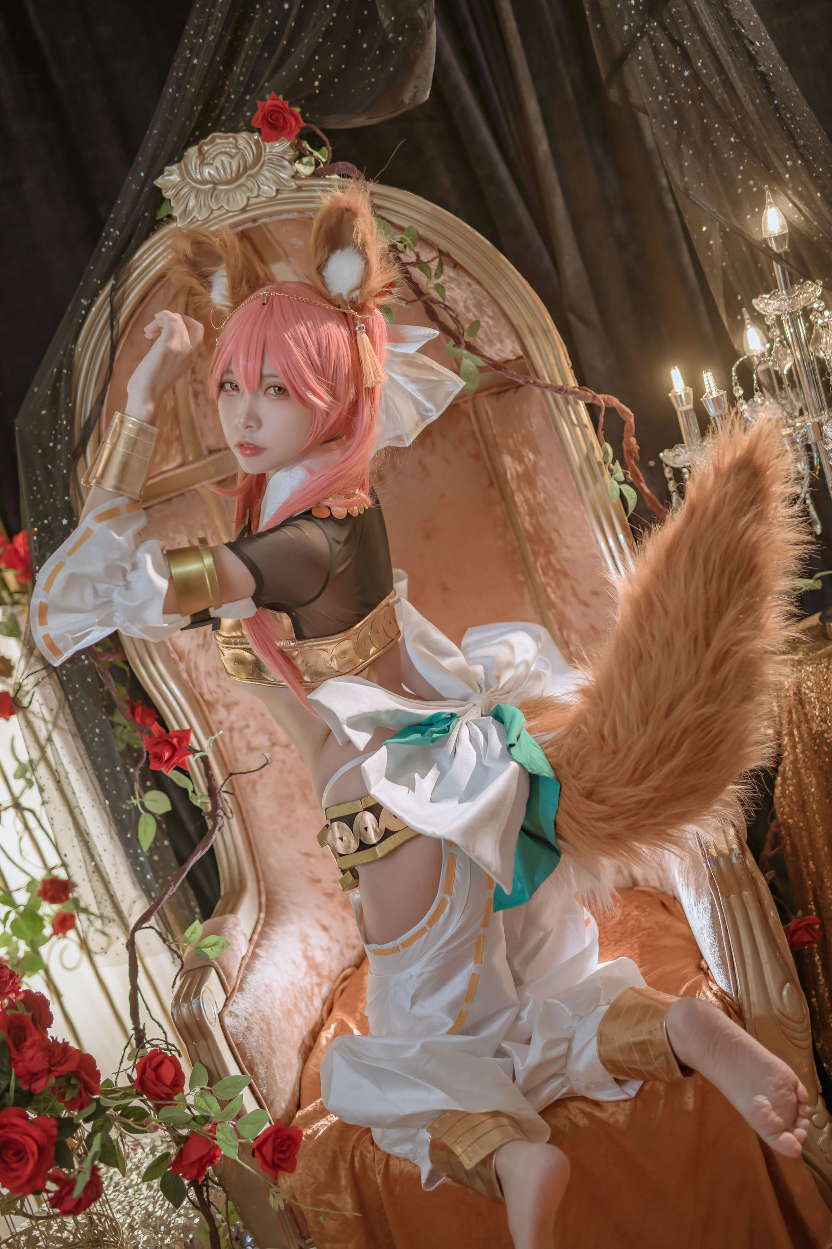 Cosplay Photo] Popular Coser Er Zuo Nisa - Tamamo-no-Mae Mythical Formal Attire