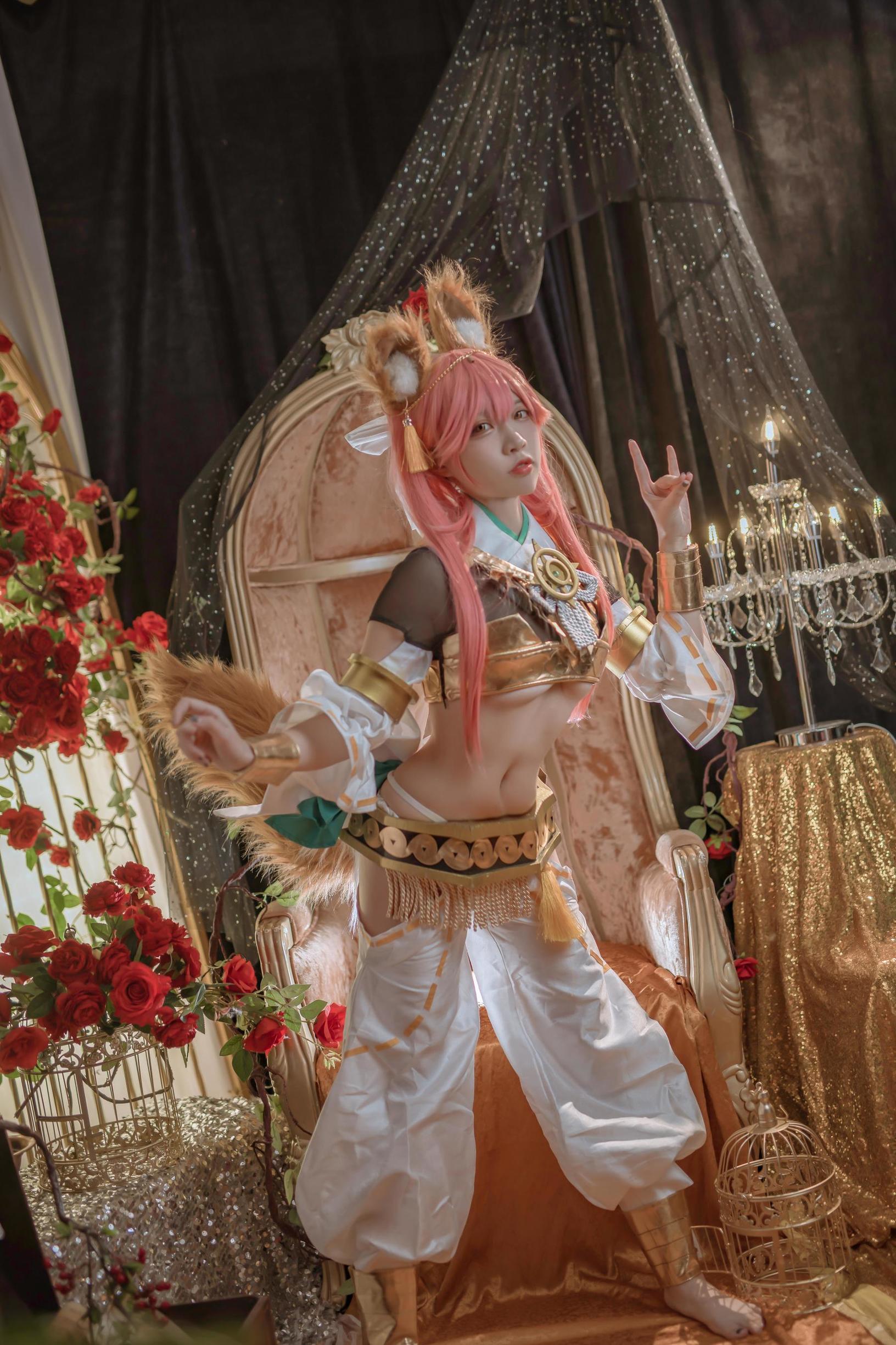 コスプレ写真] 人気コスプレイヤー 二佐Nisa - 玉藻前 神話礼装