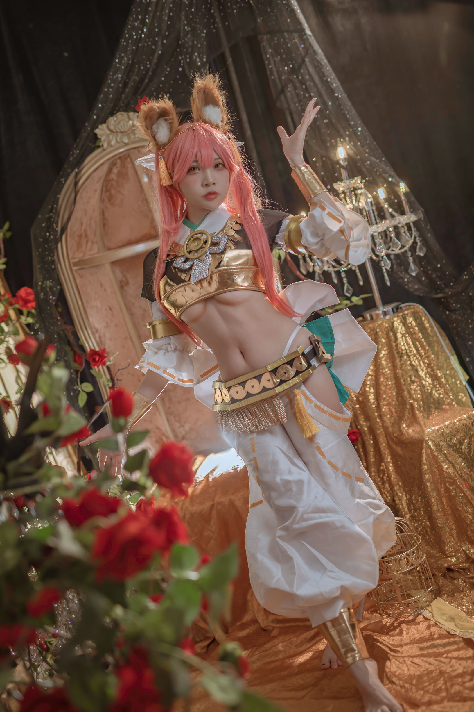 Cosplay Photo] Popular Coser Er Zuo Nisa - Tamamo-no-Mae Mythical Formal Attire
