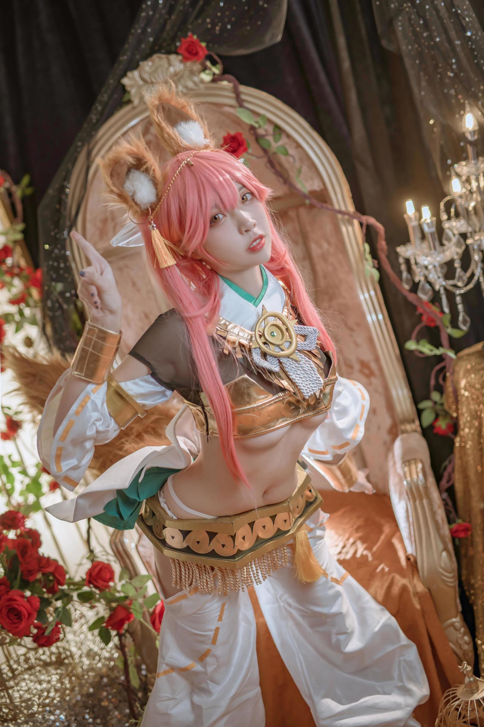 コスプレ写真] 人気コスプレイヤー 二佐Nisa - 玉藻前 神話礼装