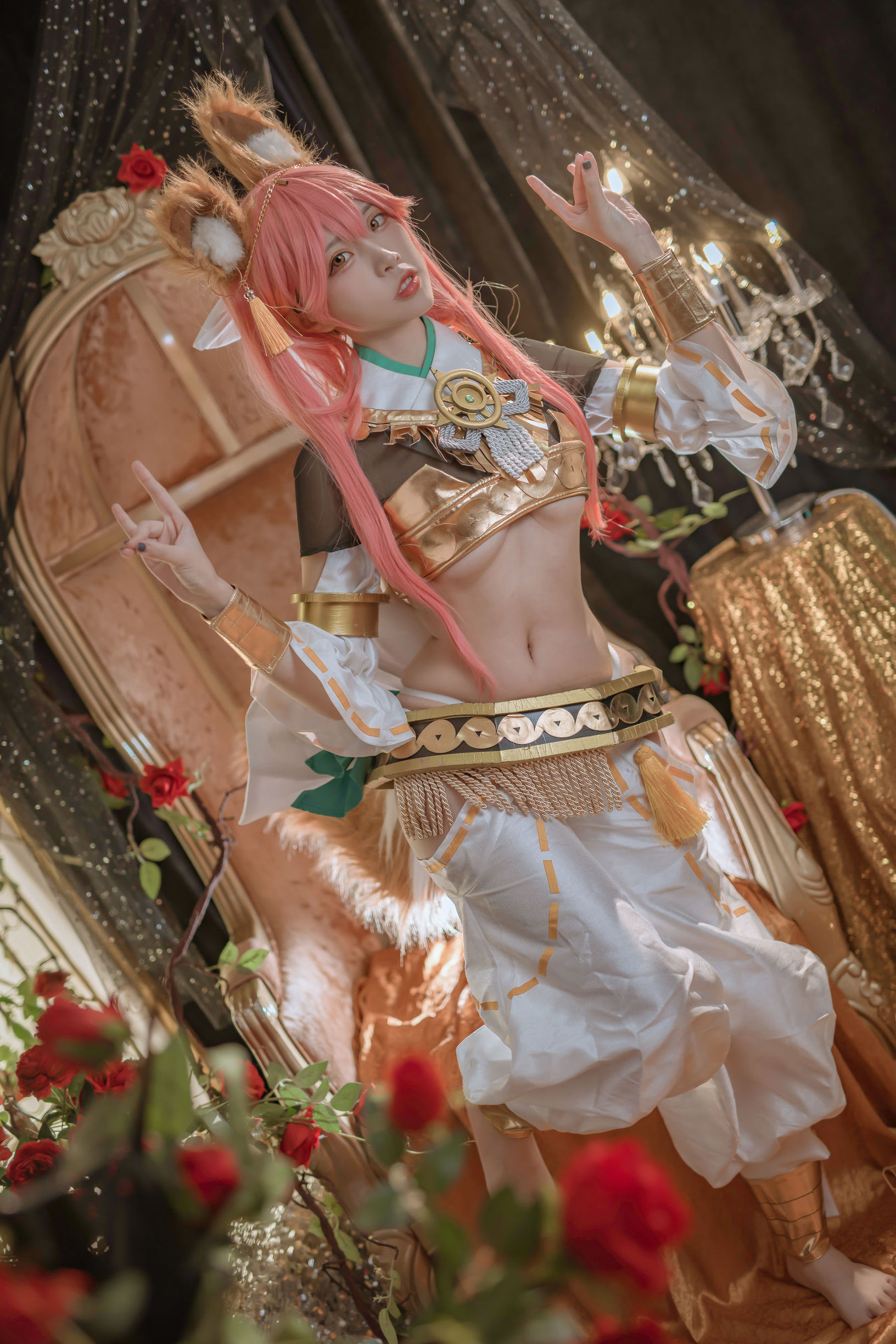 Cosplay Photo] Popular Coser Er Zuo Nisa - Tamamo-no-Mae Mythical Formal Attire