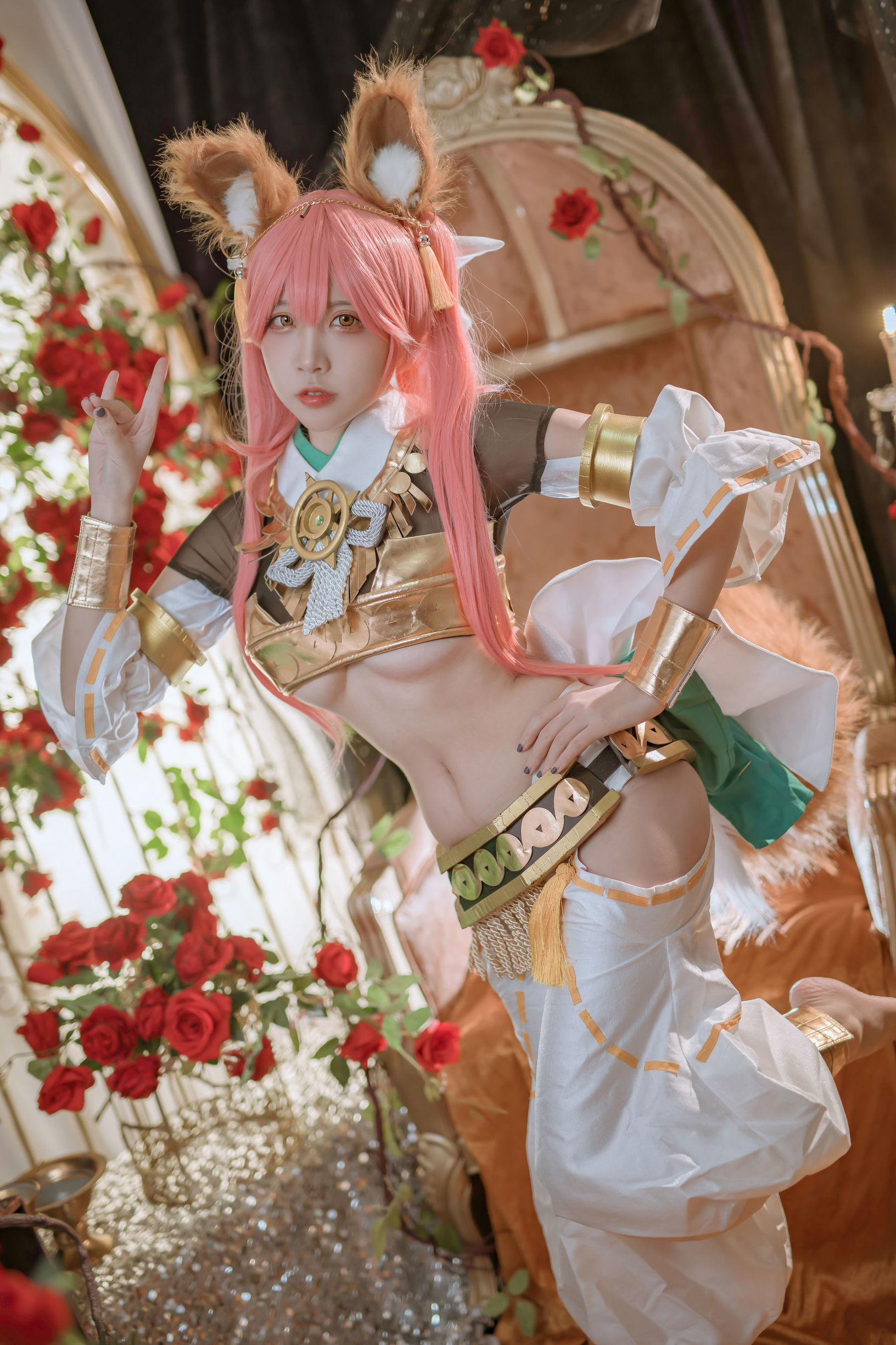 Cosplay Photo] Popular Coser Er Zuo Nisa - Tamamo-no-Mae Mythical Formal Attire