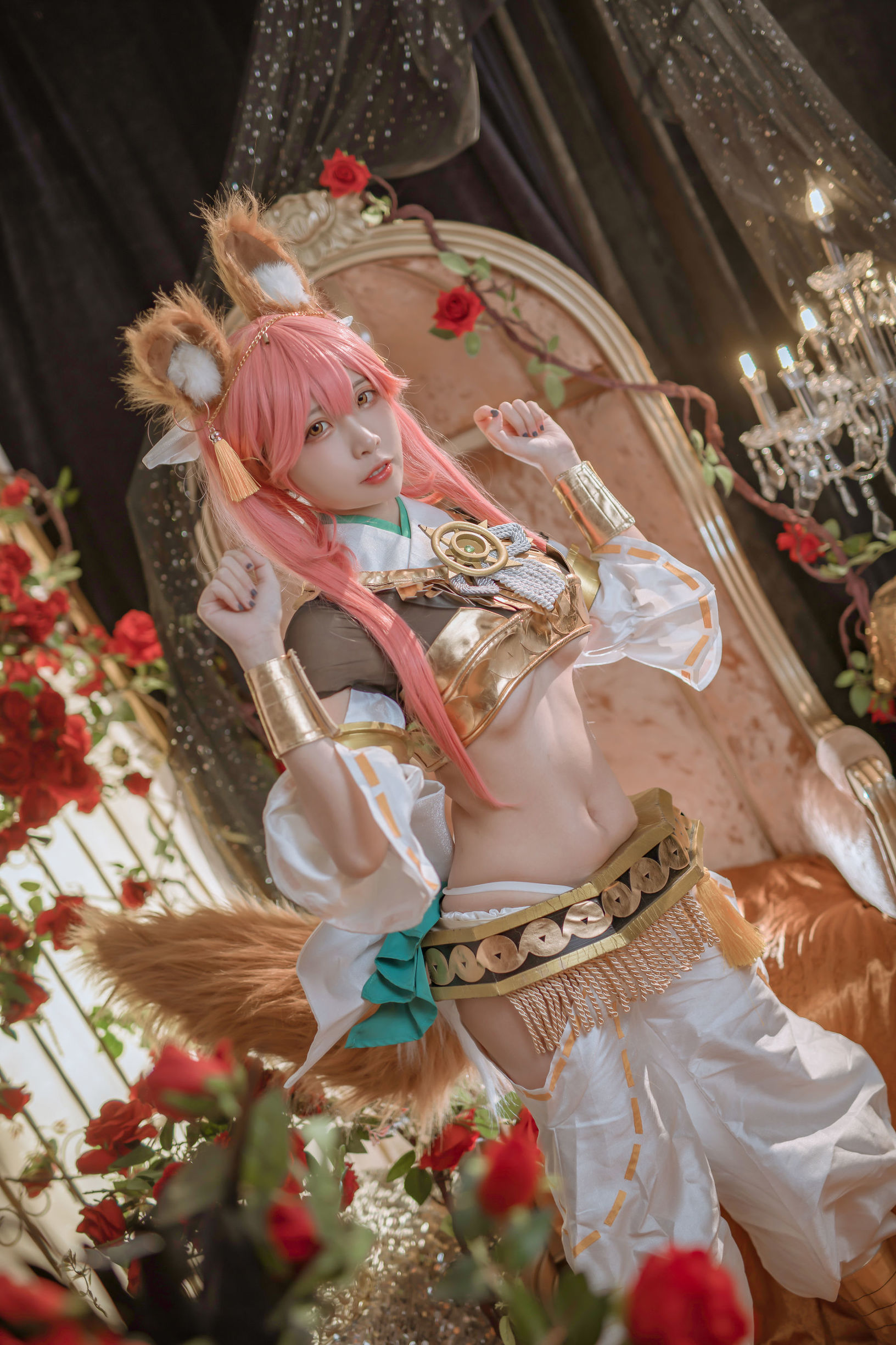 Cosplay Photo] Popular Coser Er Zuo Nisa - Tamamo-no-Mae Mythical Formal Attire