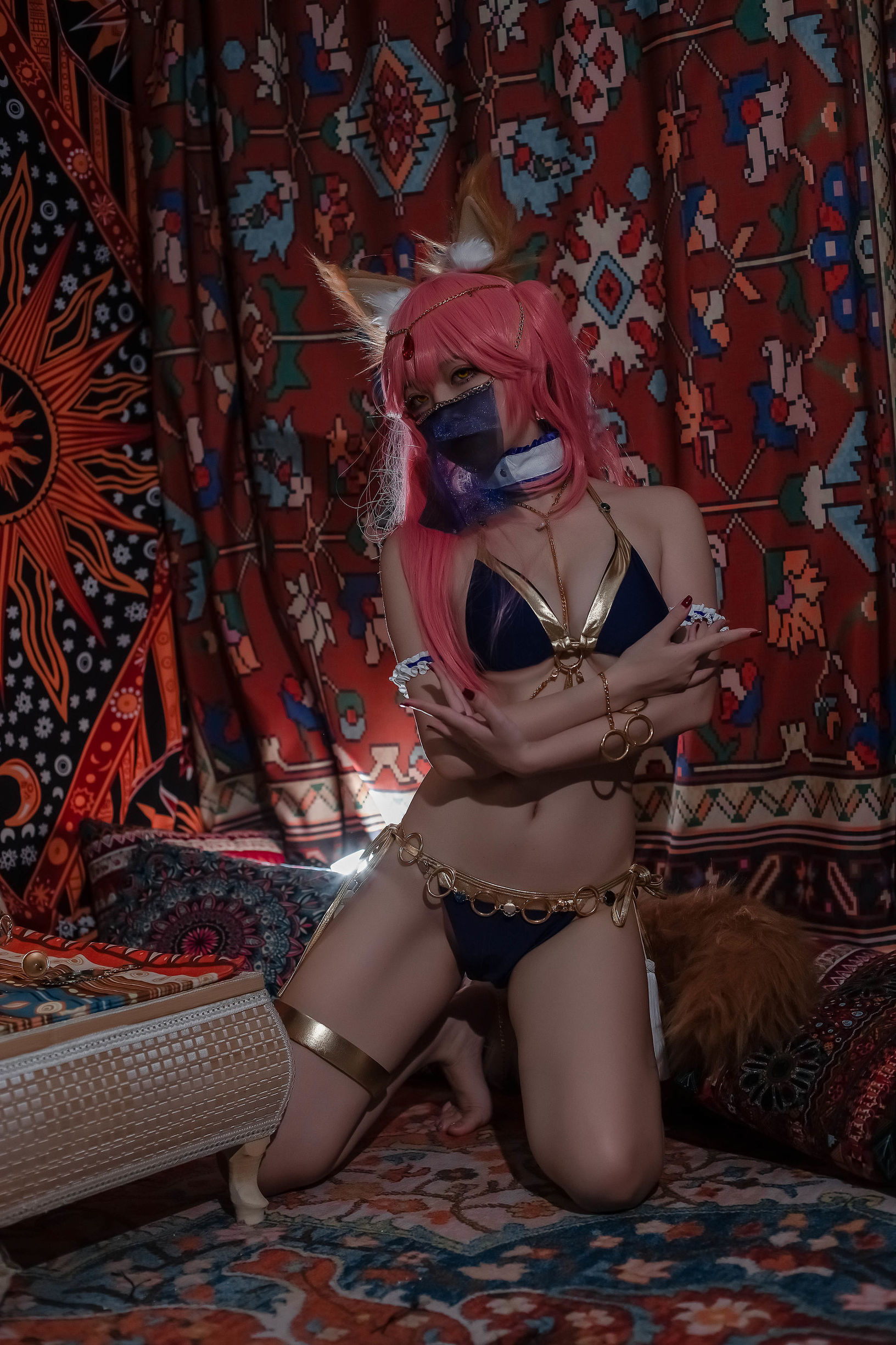 Cosplay Photo] Popular Coser Er Zuo Nisa - Tamamo-no-Mae Dancing Girl