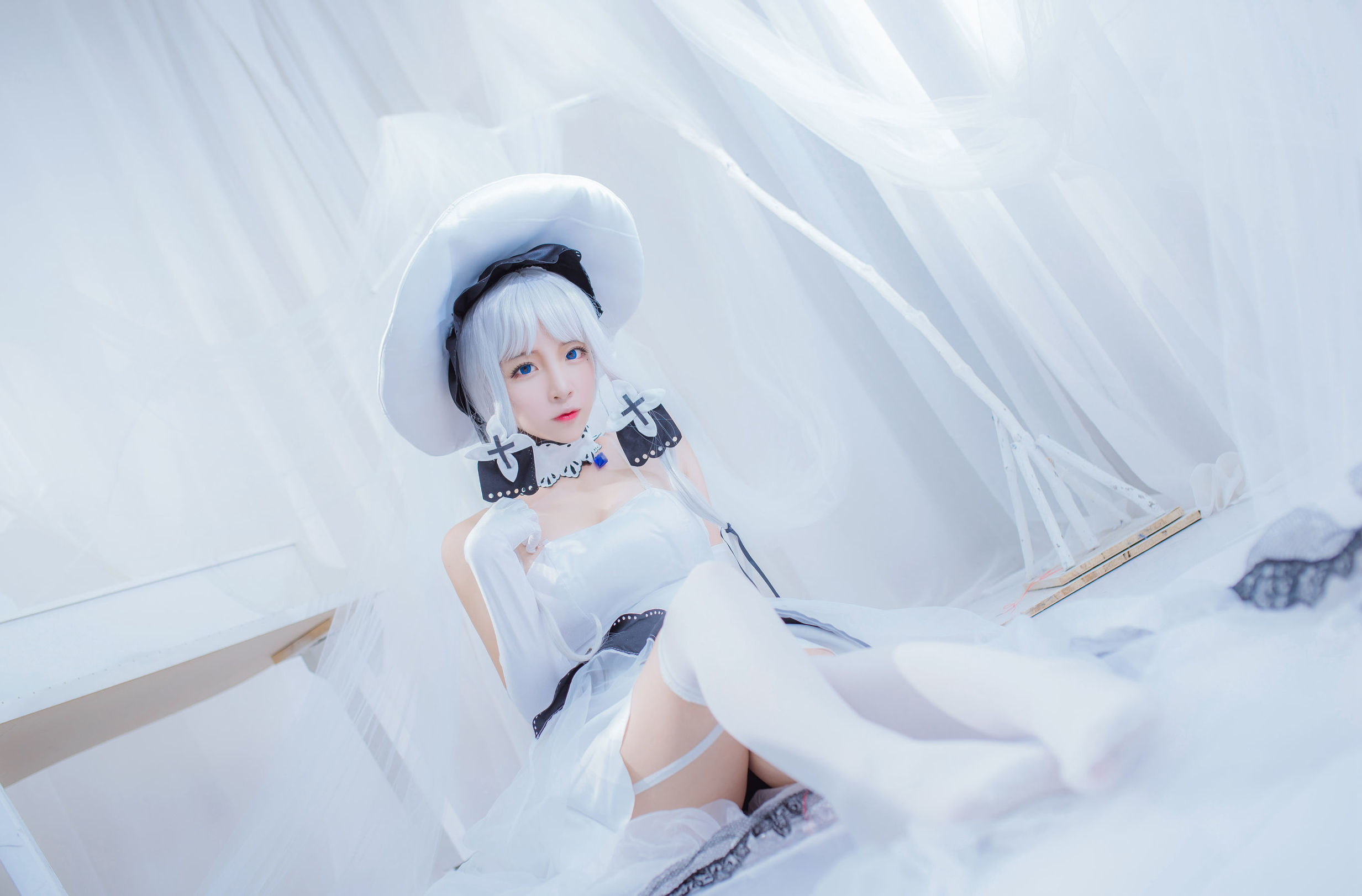 Cosplay Ảnh] Coser Phổ biến Er Zuo Nisa - Azur Lane Quang Huy
