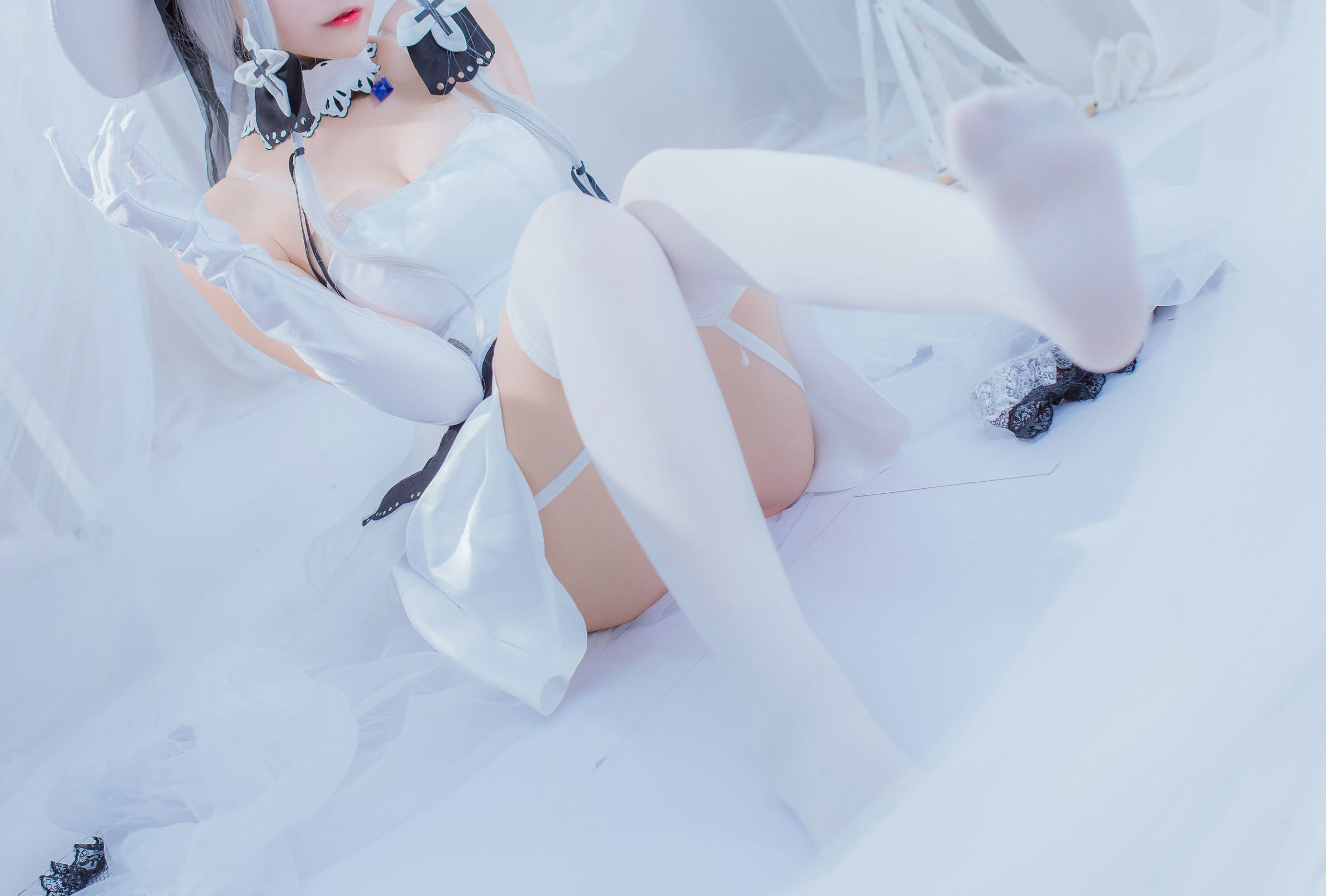 Cosplay Ảnh] Coser Phổ biến Er Zuo Nisa - Azur Lane Quang Huy