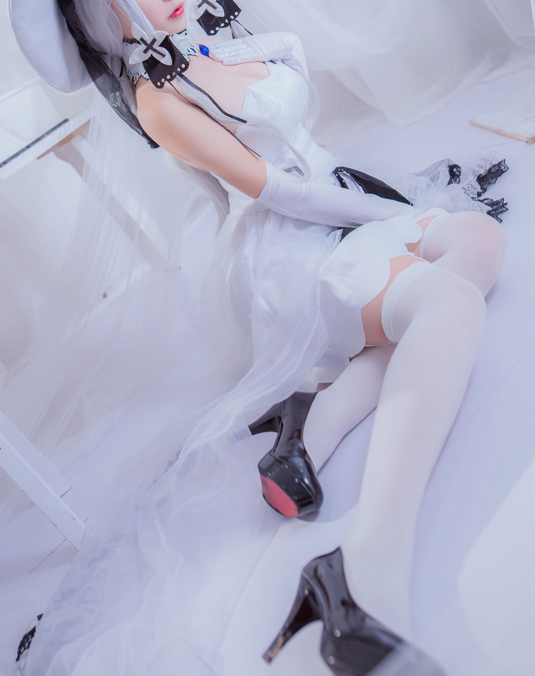 Cosplay Ảnh] Coser Phổ biến Er Zuo Nisa - Azur Lane Quang Huy