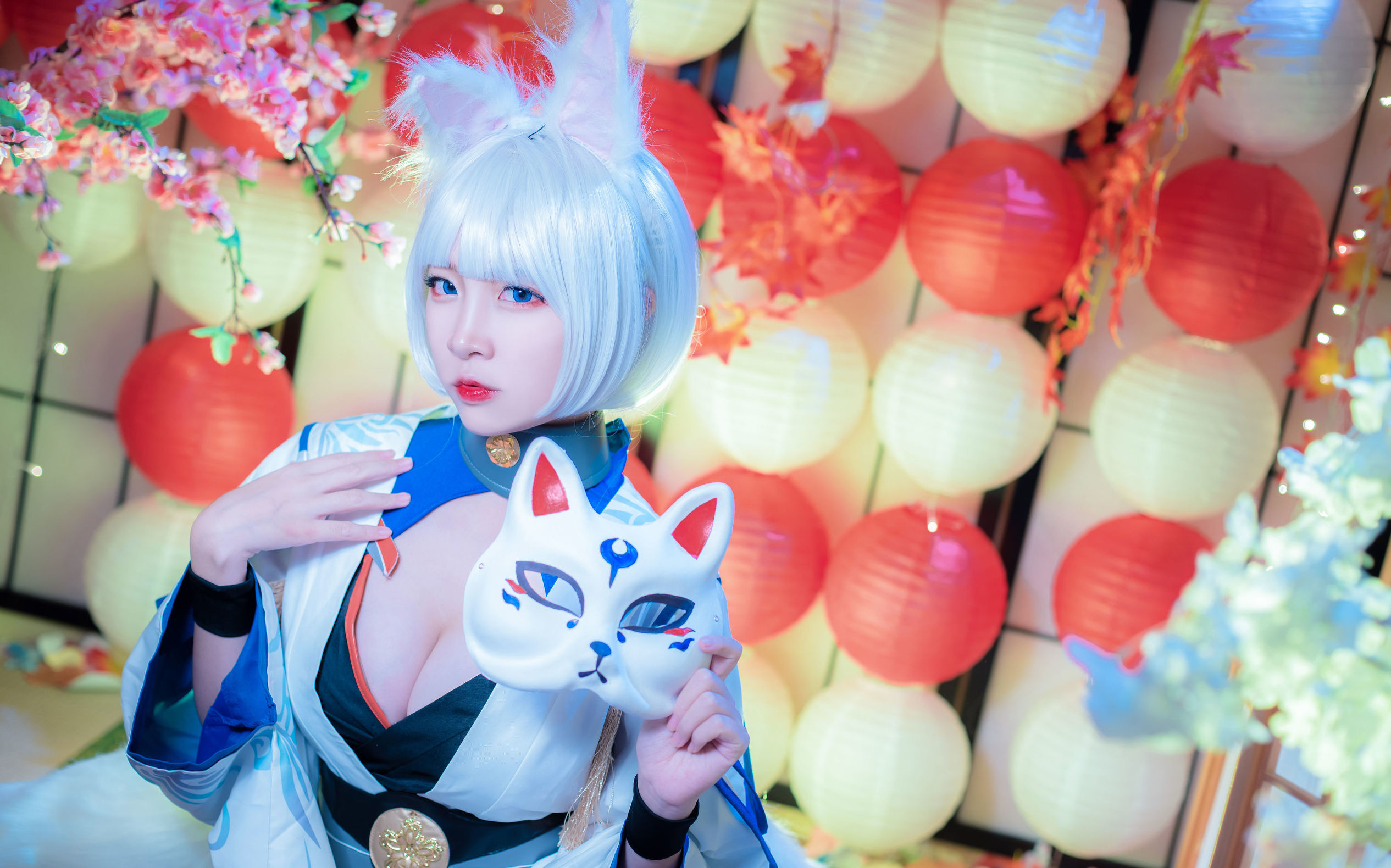 Cosplay Photo] Popular Coser Er Zuo Nisa - Azur Lane Kaga