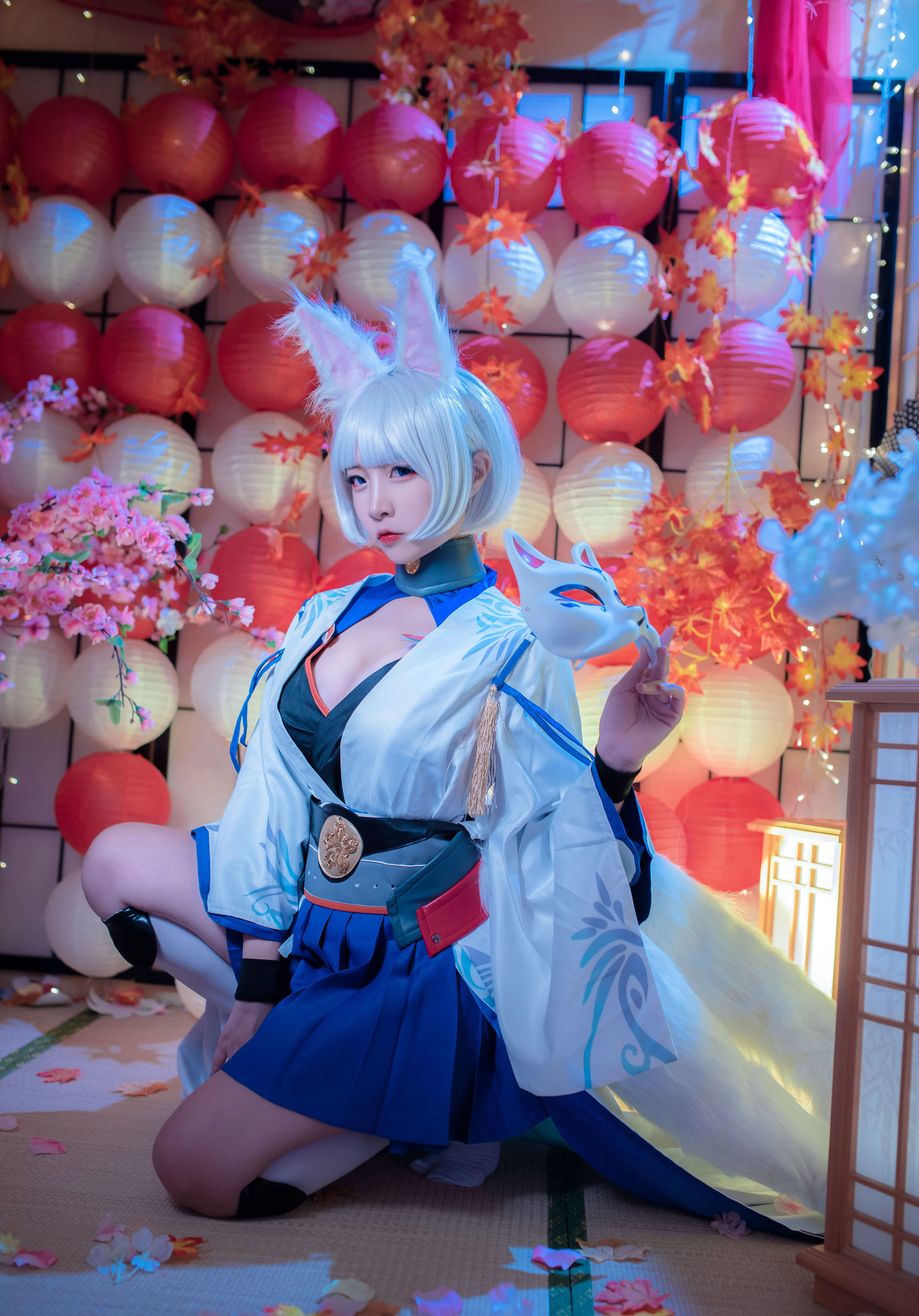 Cosplay Photo] Popular Coser Er Zuo Nisa - Azur Lane Kaga