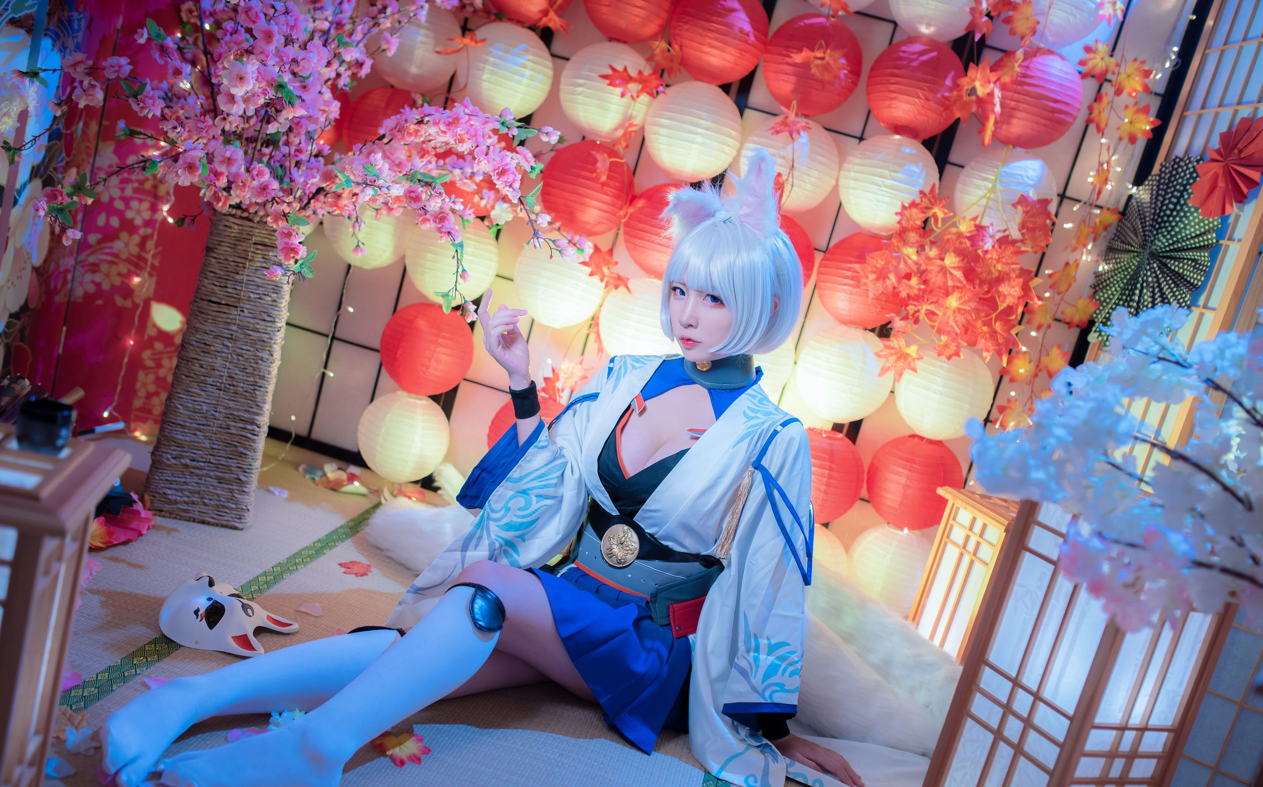 Cosplay Photo] Popular Coser Er Zuo Nisa - Azur Lane Kaga