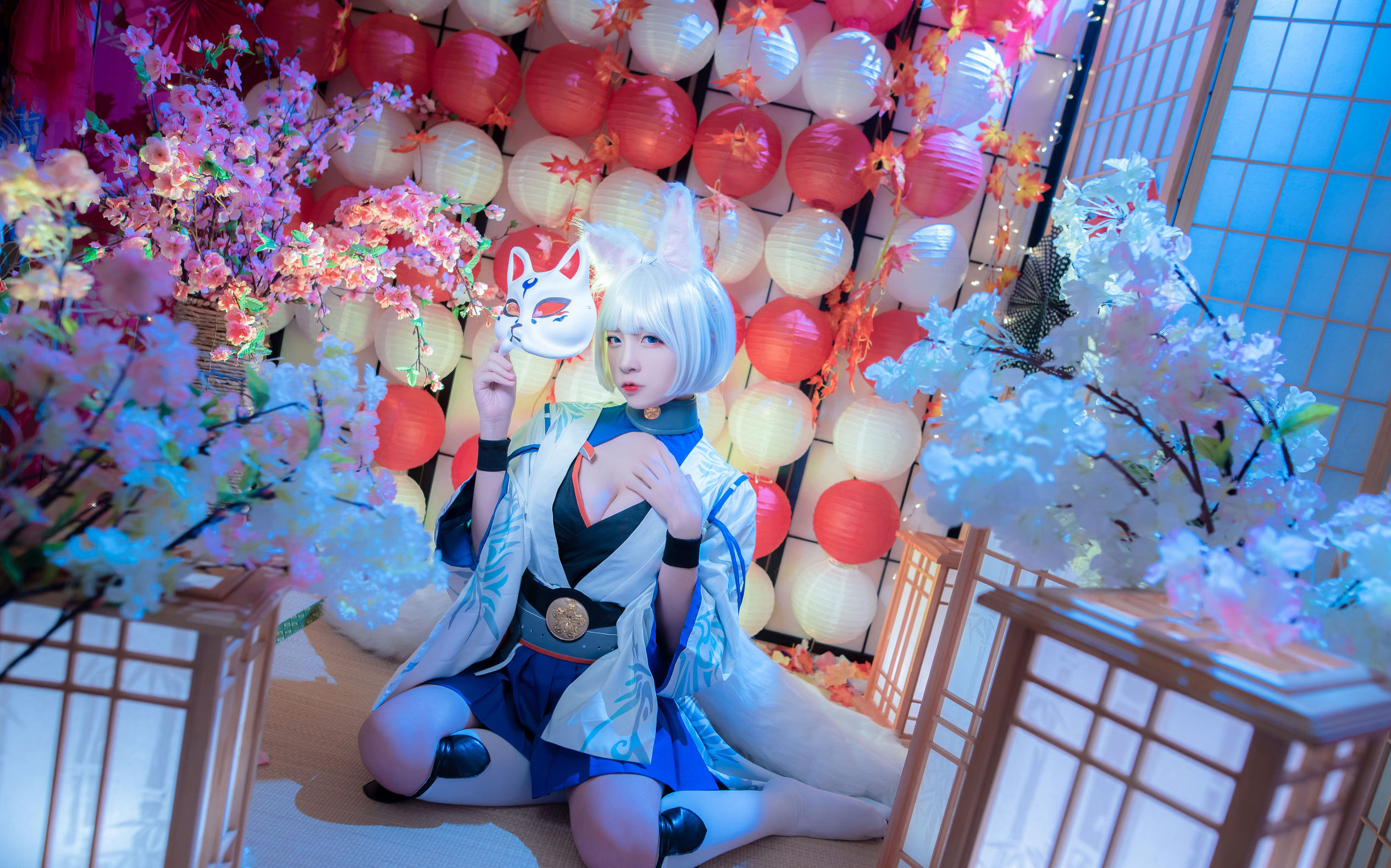 Cosplay Photo] Popular Coser Er Zuo Nisa - Azur Lane Kaga