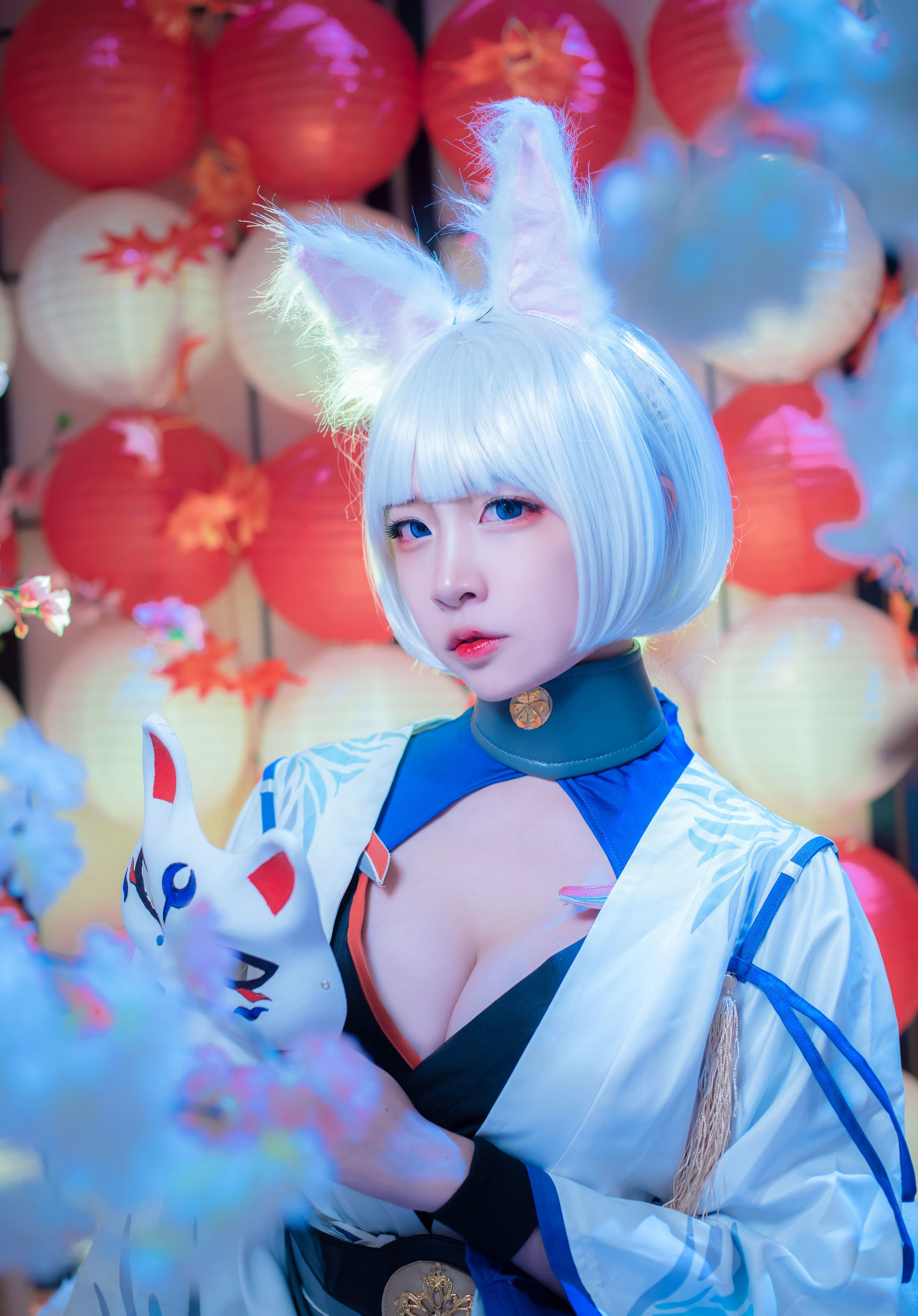 Cosplay写真] 人気のコスプレイヤー ニサ - アズールレーン 加賀