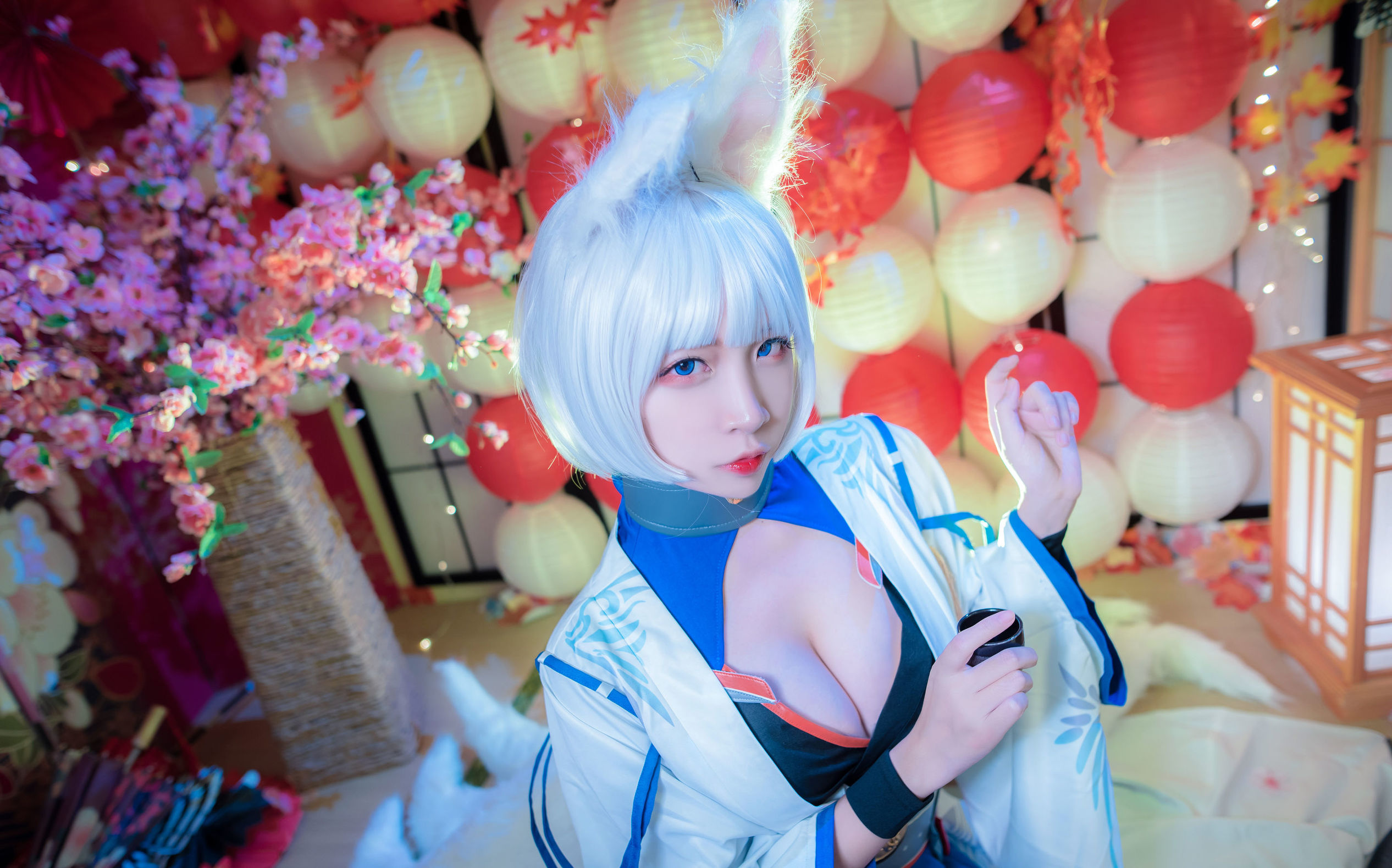 Cosplay Photo] Popular Coser Er Zuo Nisa - Azur Lane Kaga