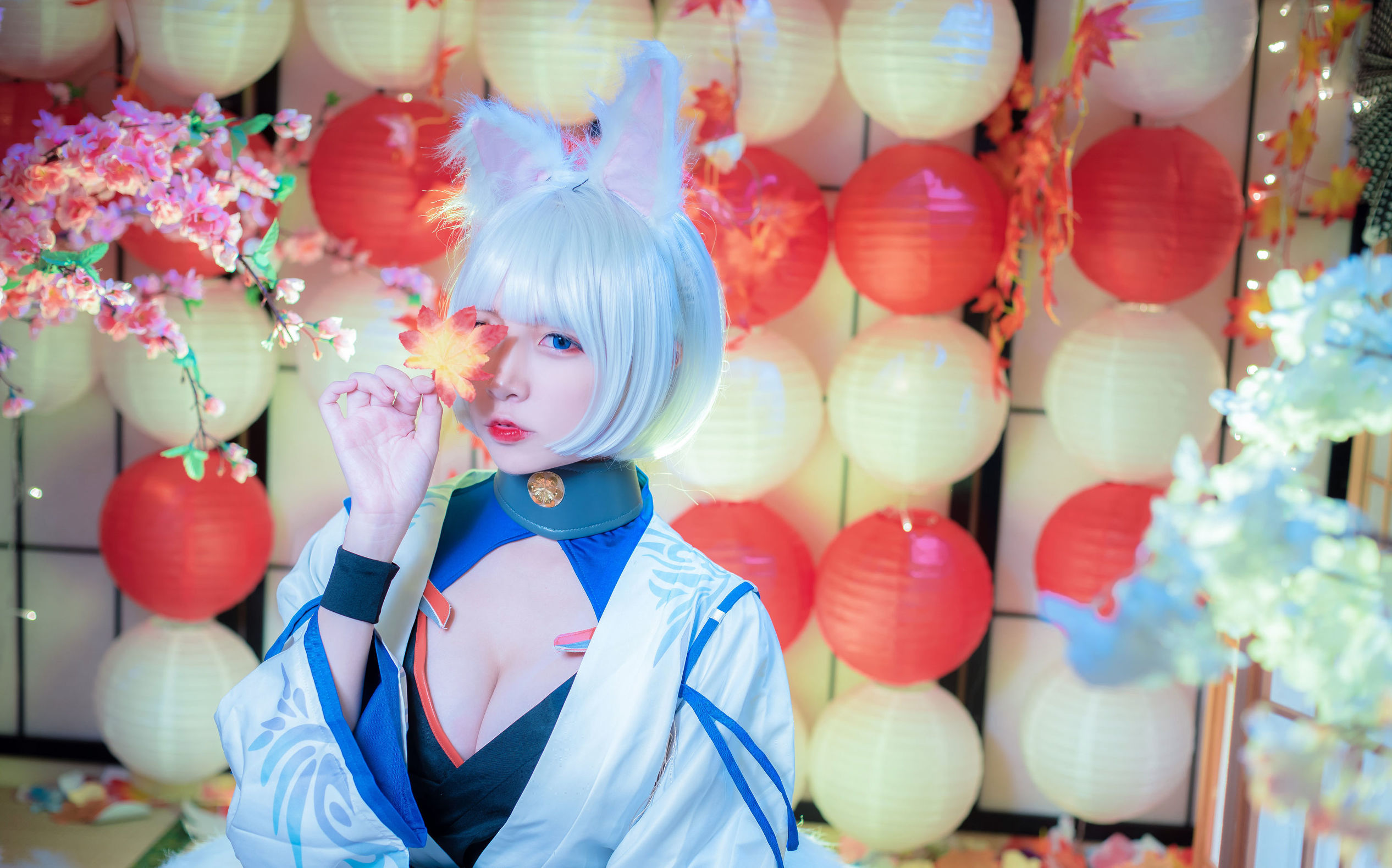 Cosplay Photo] Popular Coser Er Zuo Nisa - Azur Lane Kaga