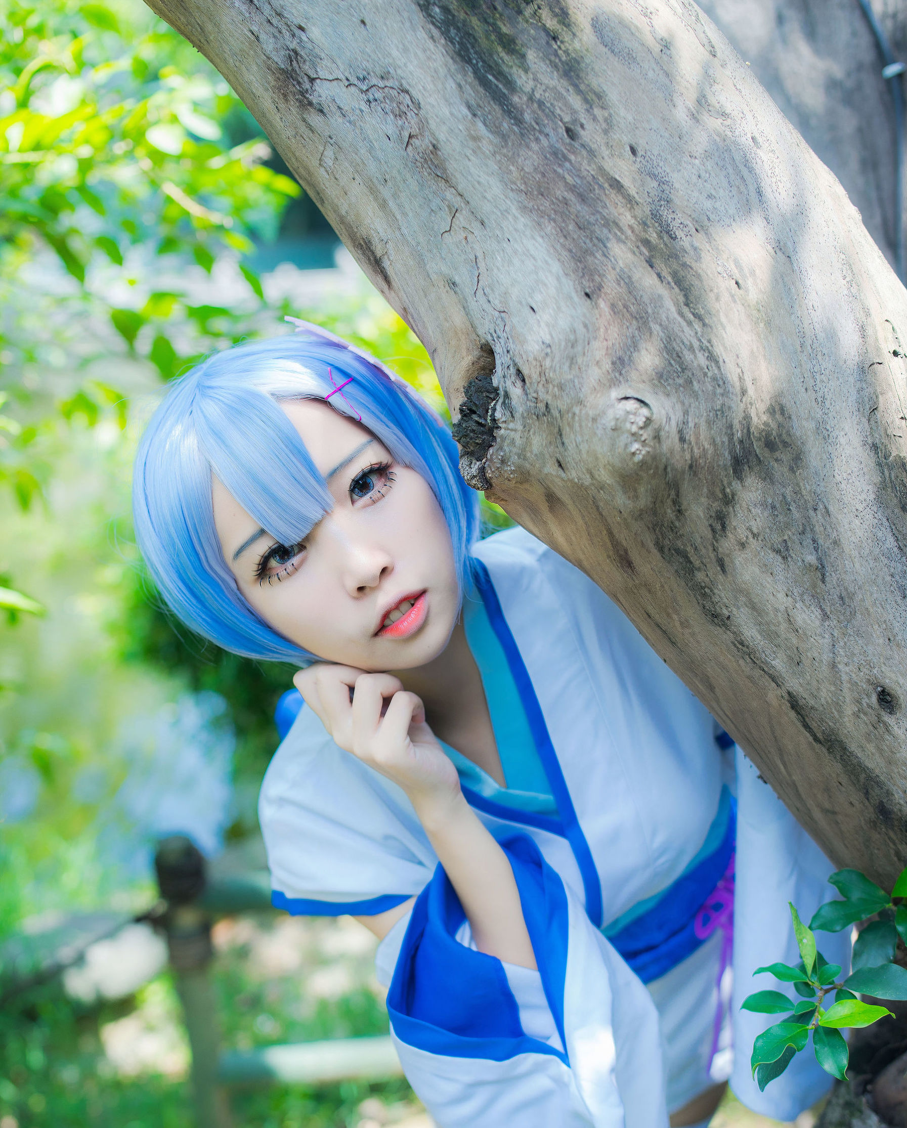 Cosplay Photos] Popular Coser Er Zuo Nisa - Rem's hood