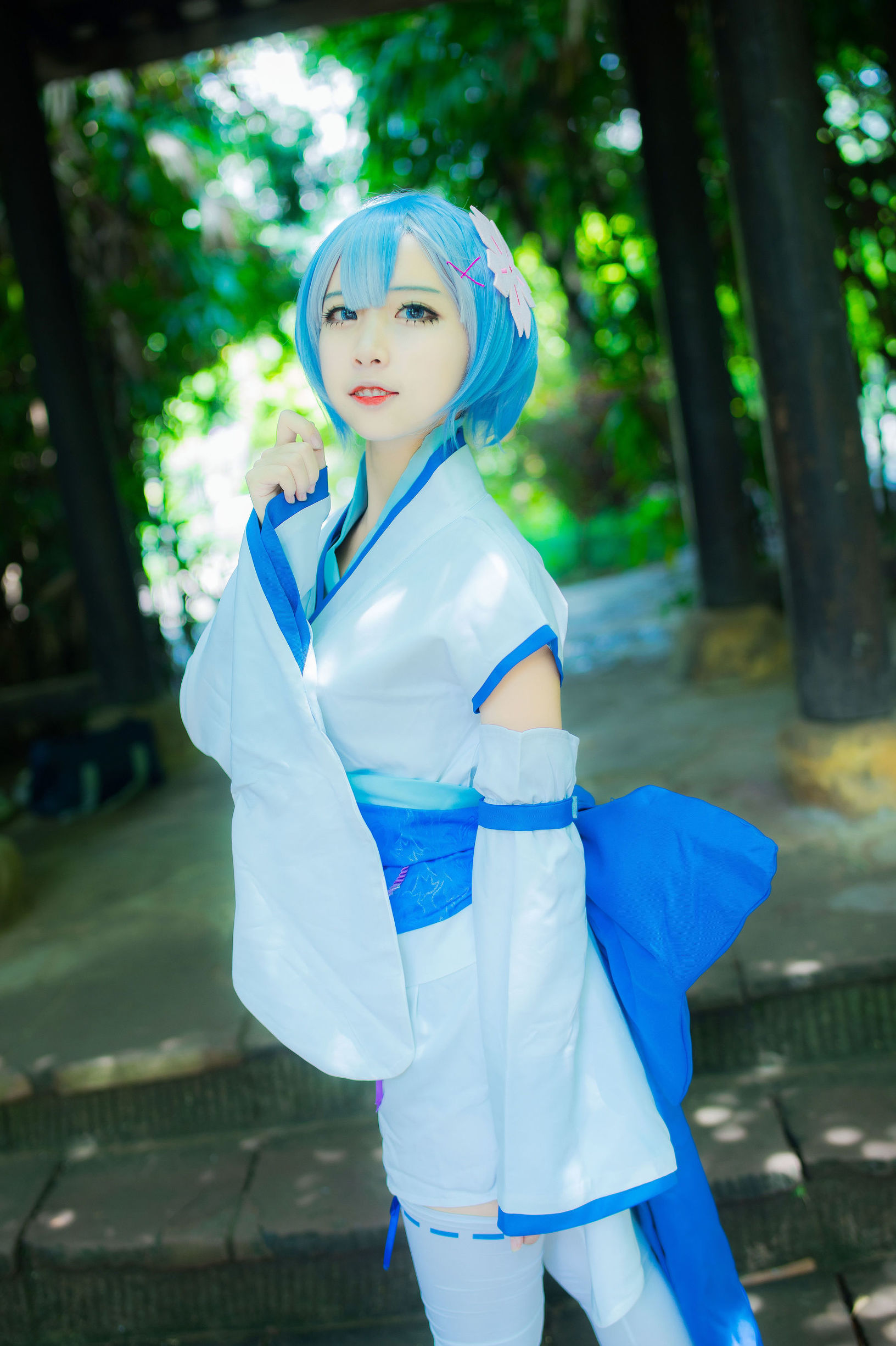コスプレ写真] 人気コスプレイヤー 二佐Nisa - レムの幼年