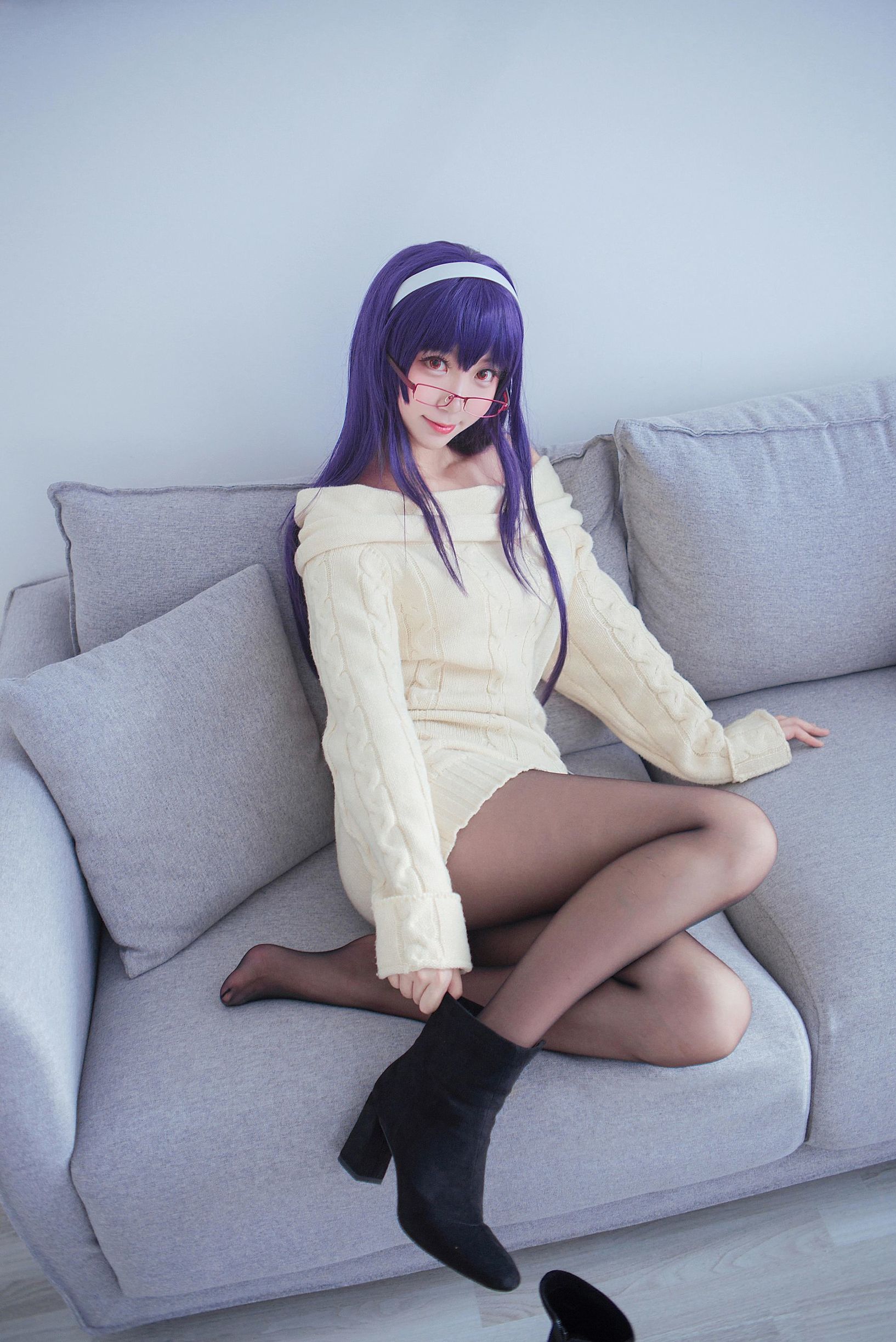 Cosplay照片] 人氣Coser黑川 - 學姐