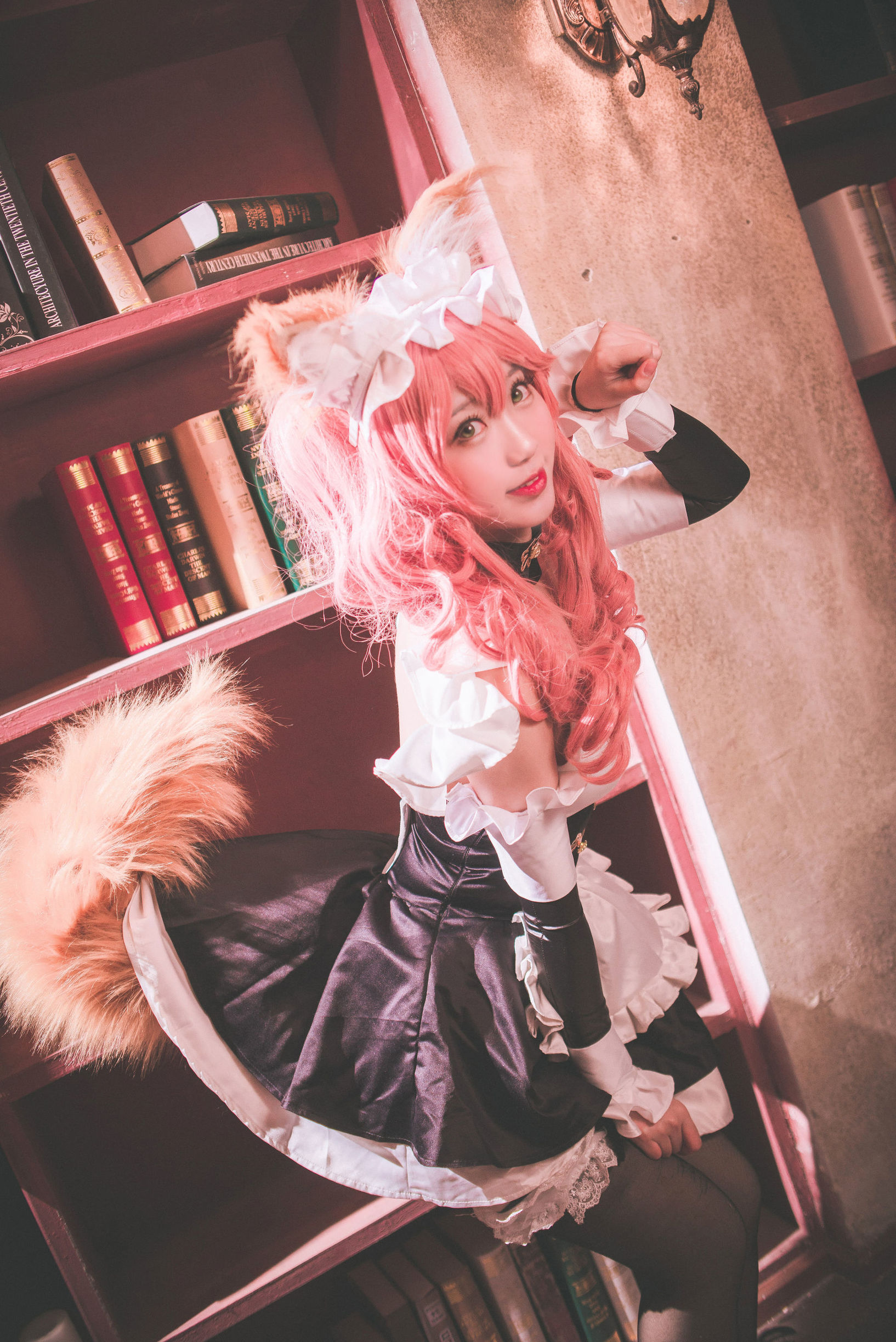 Cosplay写真] 人気のコスプレイヤー黒川 - 玉藻前真愛