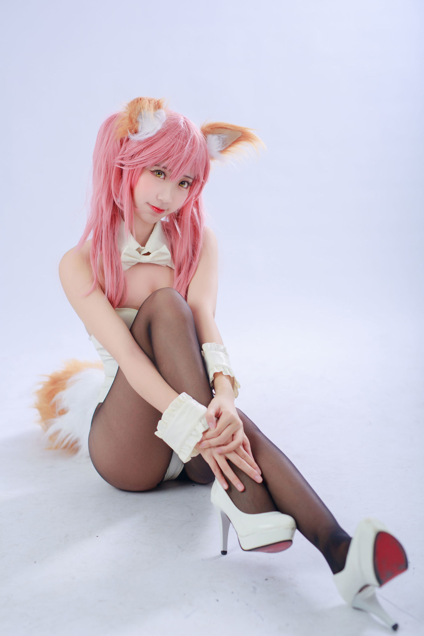 Cosplay Ảnh] Coser Phổ biến Hắc Xuyên - Tamamo no Mae Tình Yêu Thật