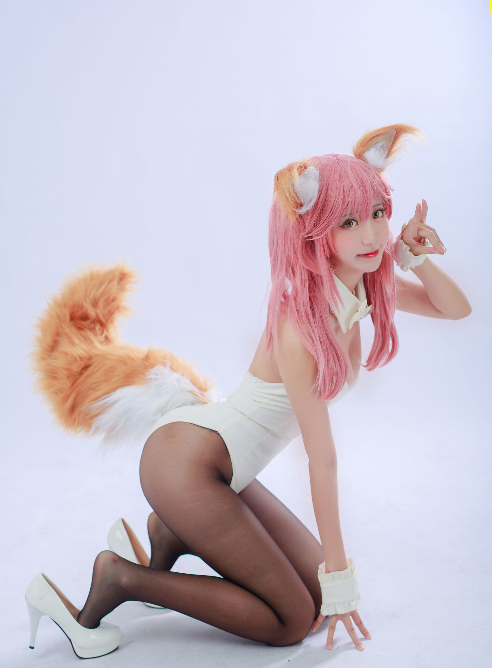 Cosplay寫真] 人氣Coser黑川 - 玉藻前真愛