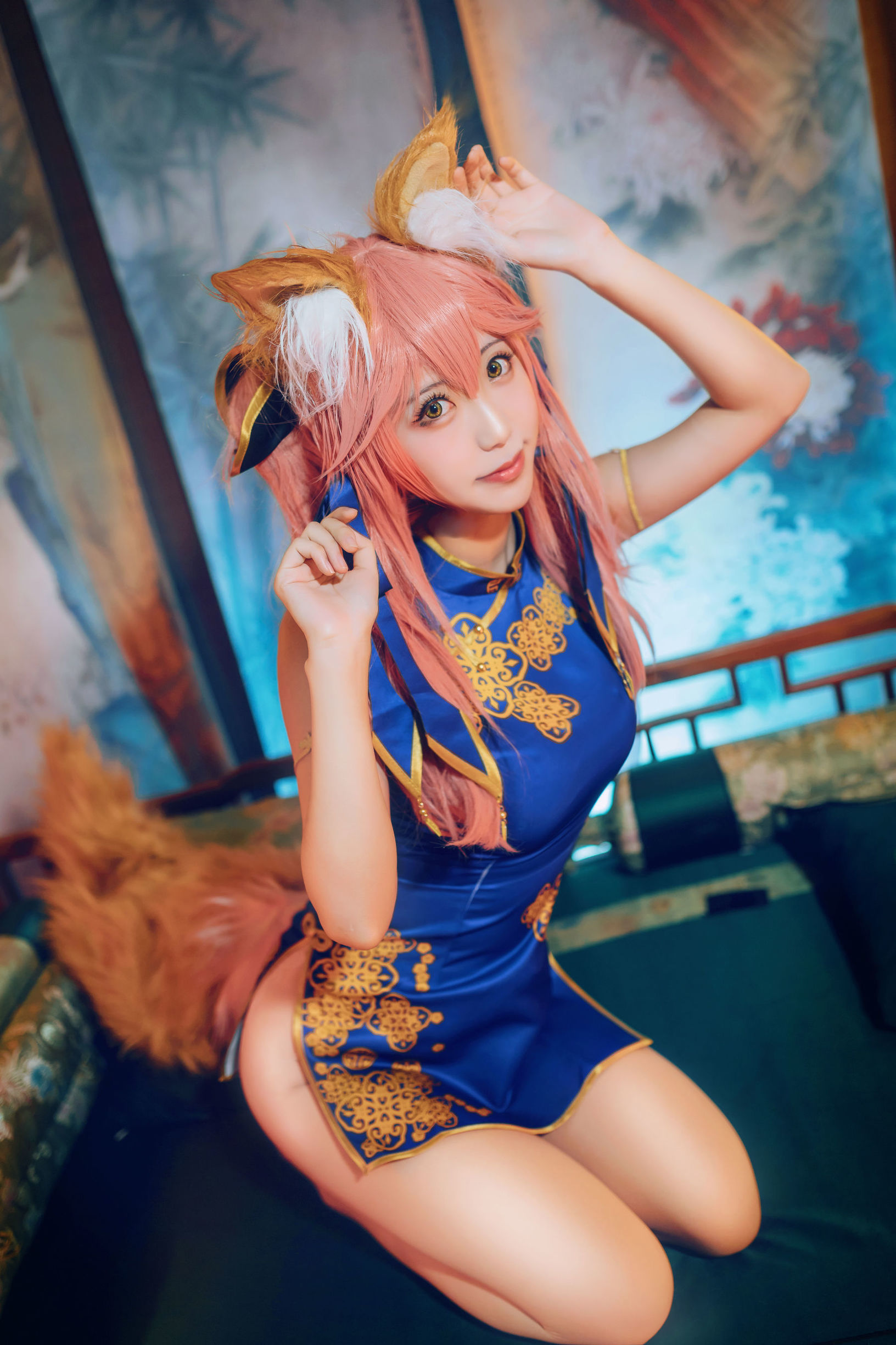 Cosplay Ảnh] Coser Phổ biến Hắc Xuyên - Tamamo no Mae Tình Yêu Thật