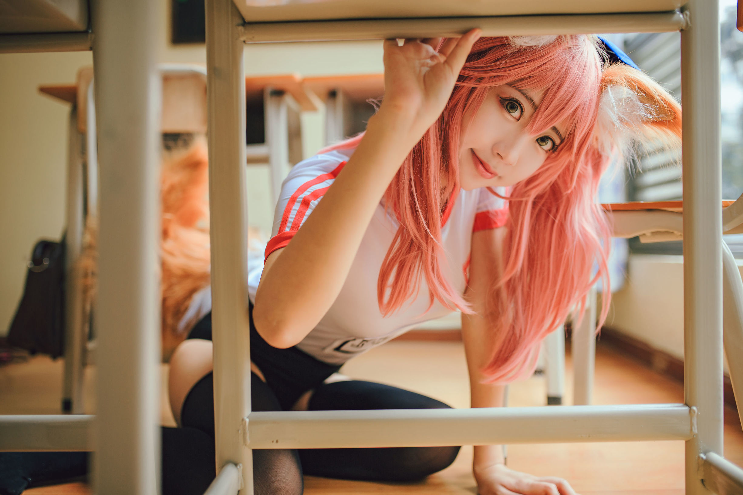 Cosplay写真] 人気のコスプレイヤー黒川 - 玉藻前真愛