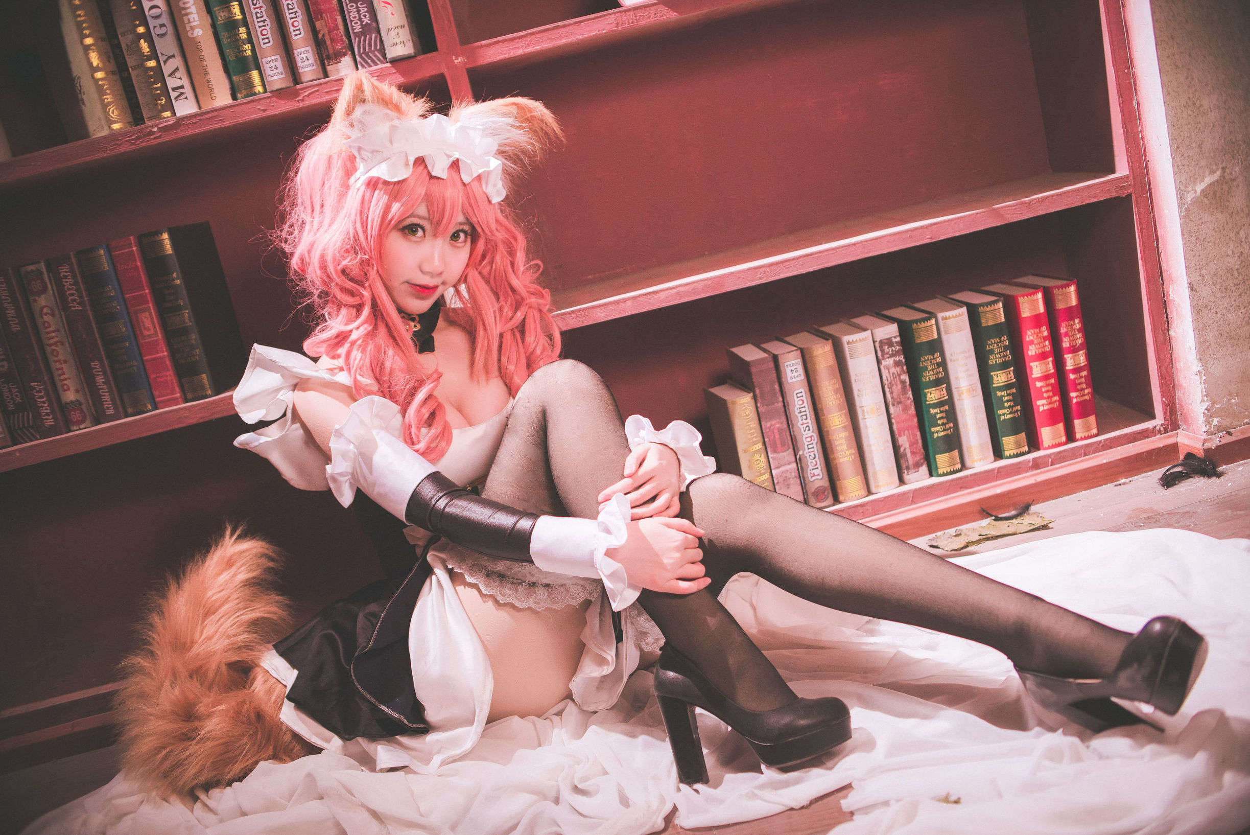 Cosplay写真] 人気のコスプレイヤー黒川 - 玉藻前真愛