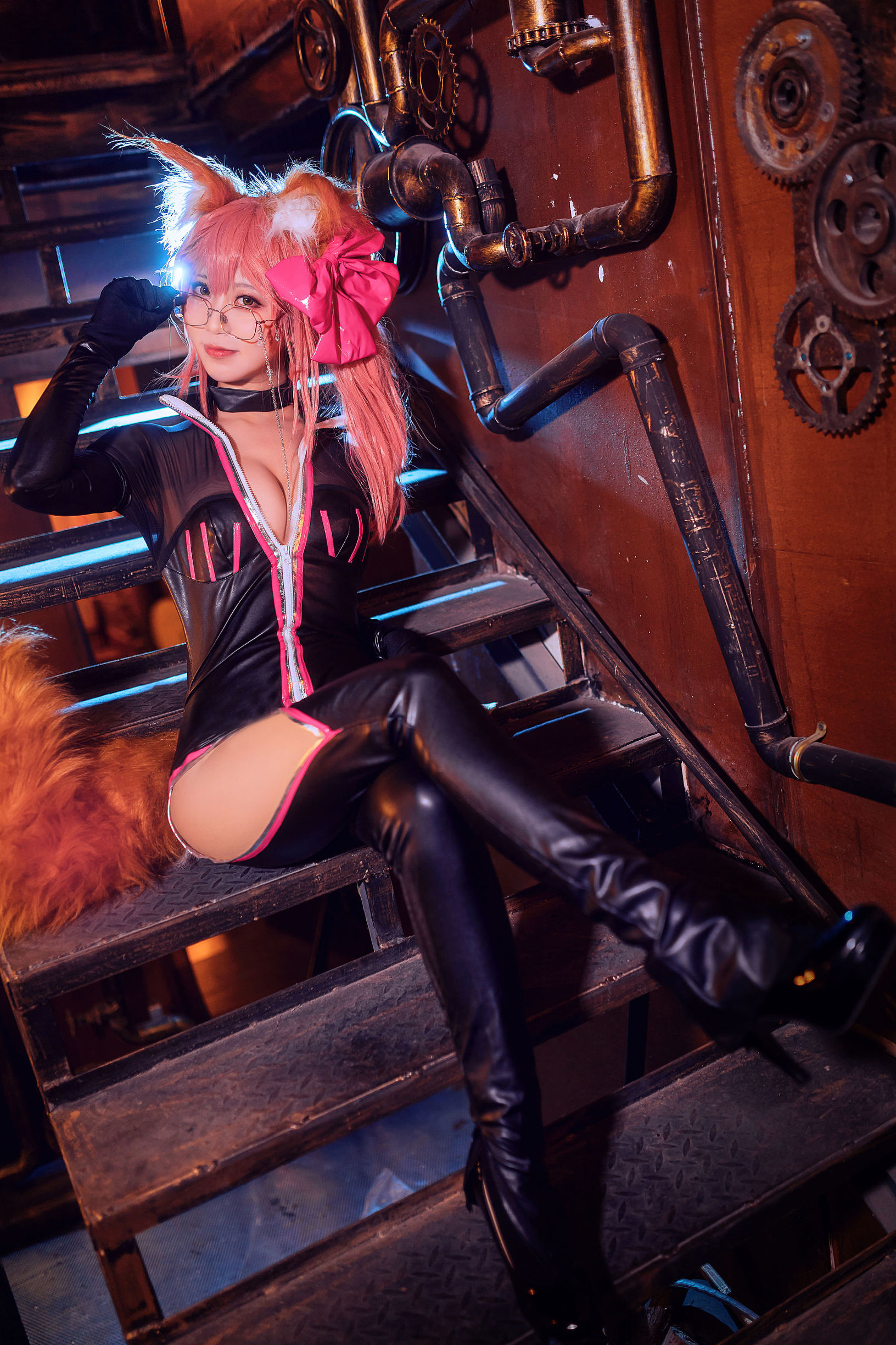 Cosplay写真] 人気のコスプレイヤー黒川 - 玉藻前真愛