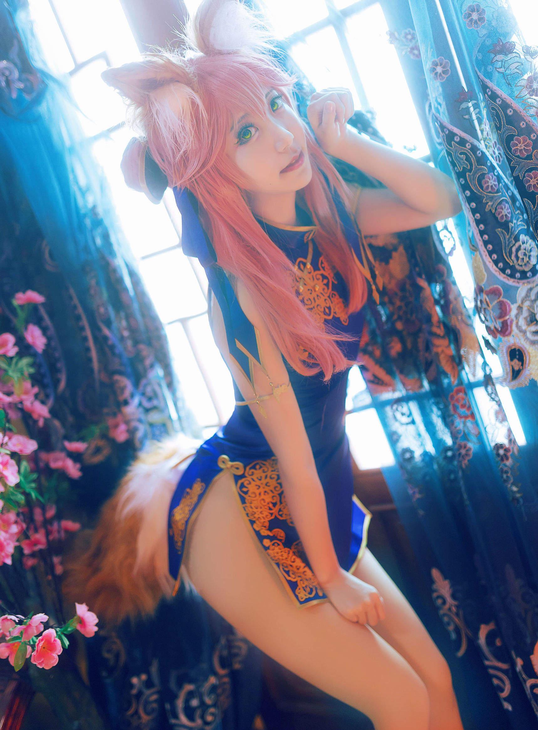 Cosplay Ảnh] Coser Phổ biến Hắc Xuyên - Tamamo no Mae Tình Yêu Thật