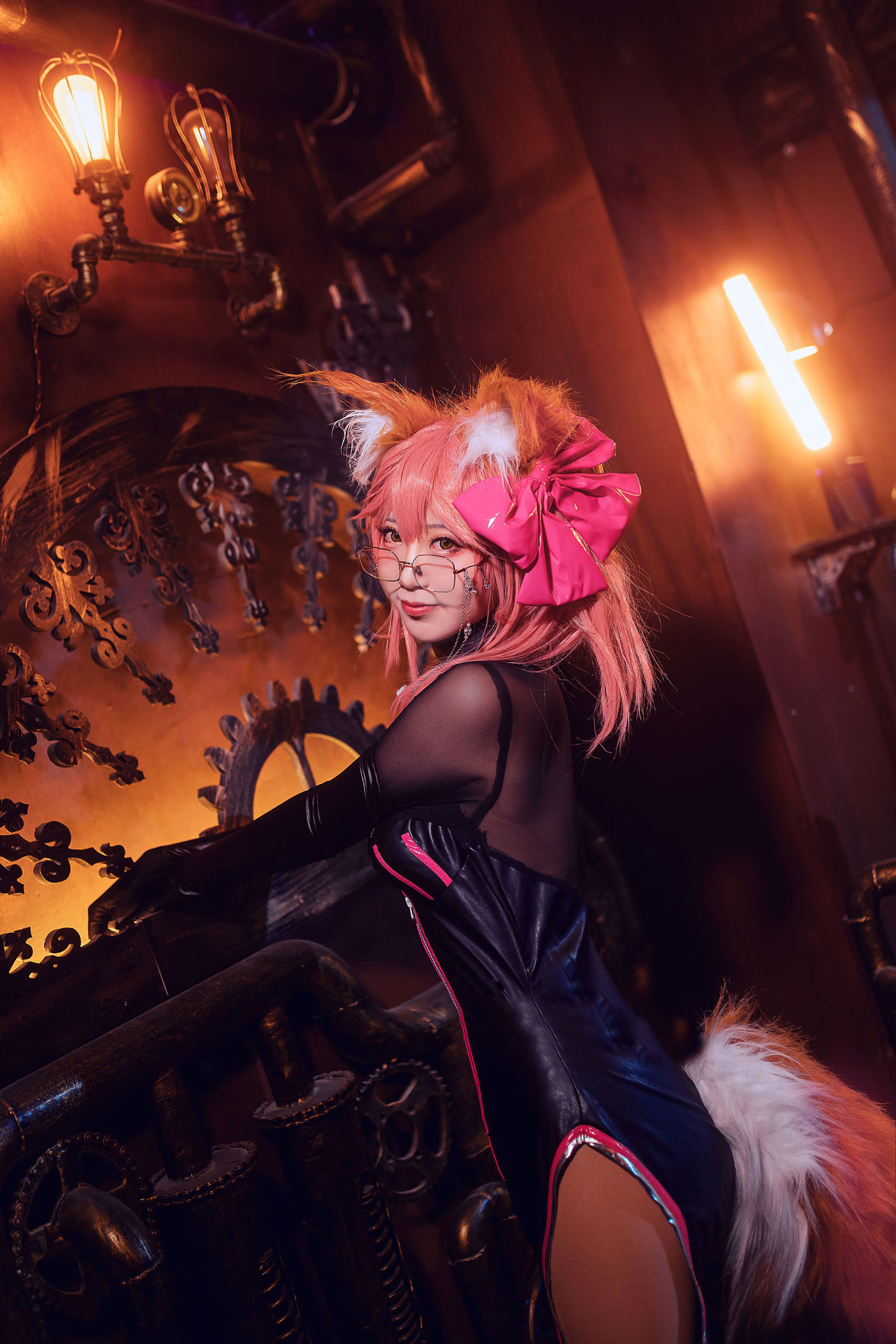Cosplay写真] 人気のコスプレイヤー黒川 - 玉藻前真愛