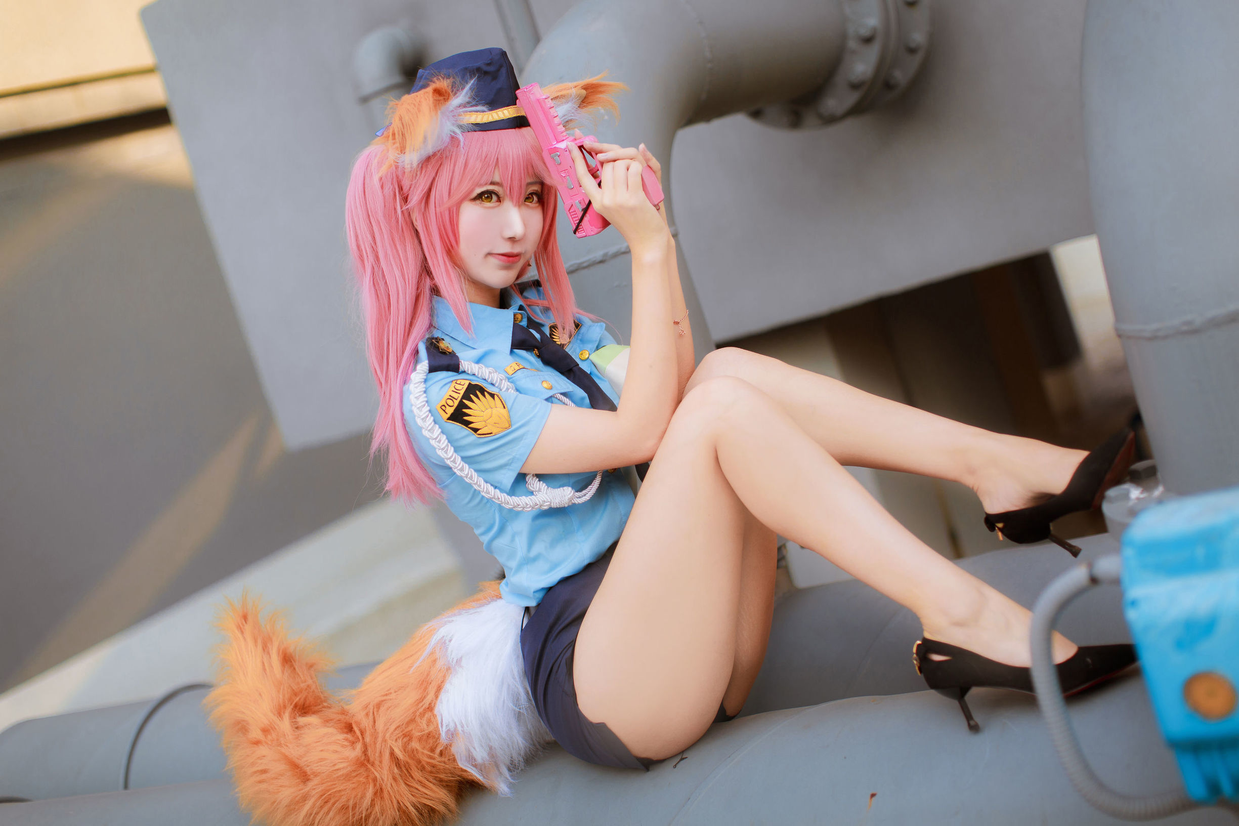 Cosplay Ảnh] Coser Phổ biến Hắc Xuyên - Tamamo no Mae Tình Yêu Thật