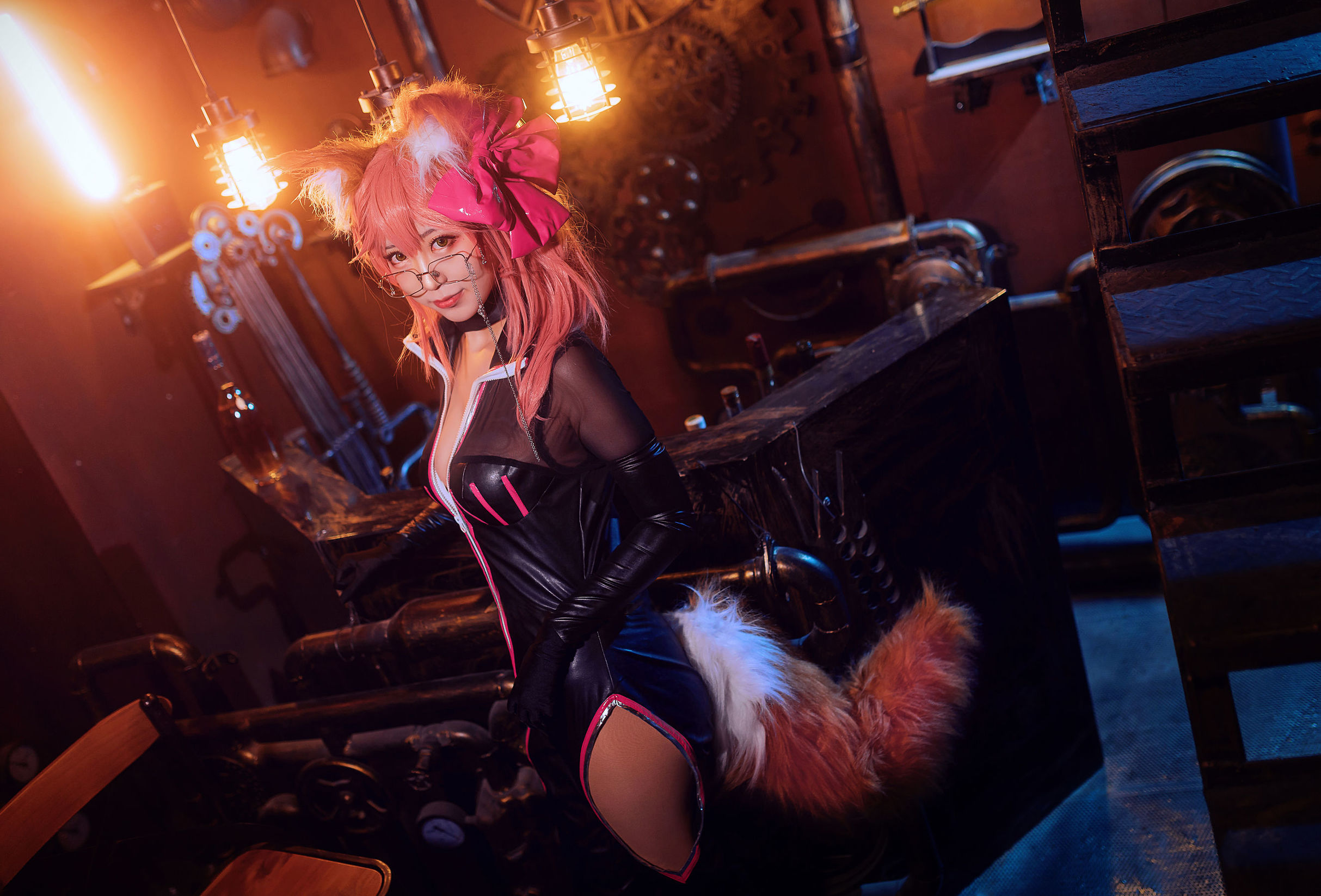 Cosplay写真] 人気のコスプレイヤー黒川 - 玉藻前真愛