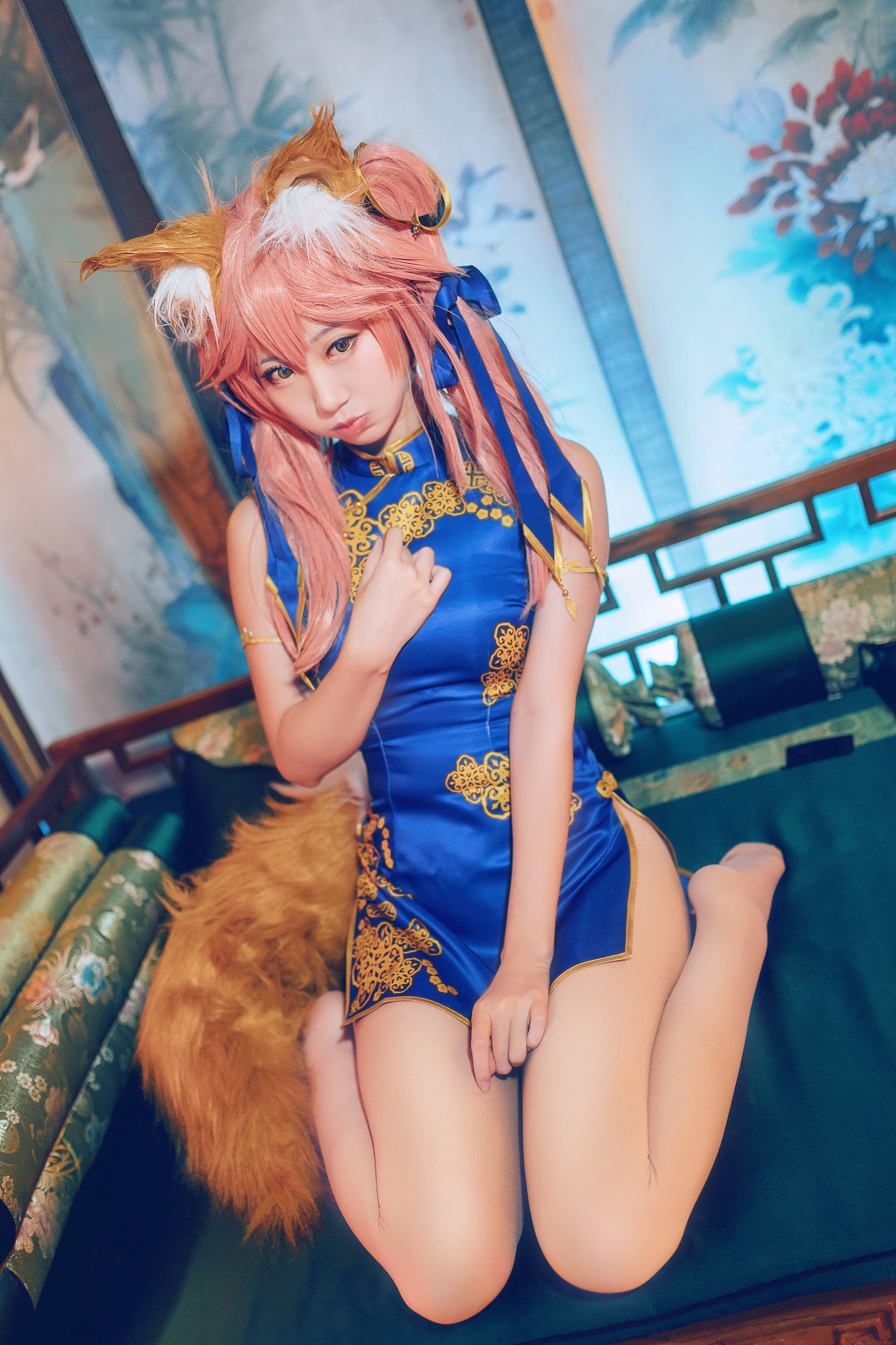 Cosplay写真] 人気のコスプレイヤー黒川 - 玉藻前真愛