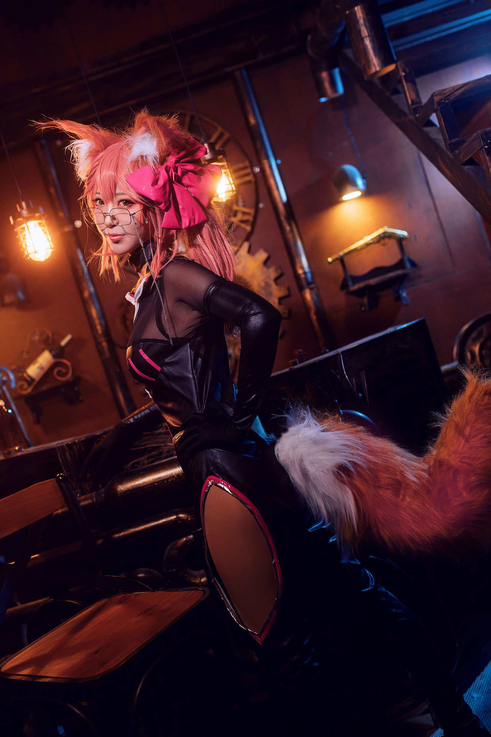 Cosplay写真] 人気のコスプレイヤー黒川 - 玉藻前真愛