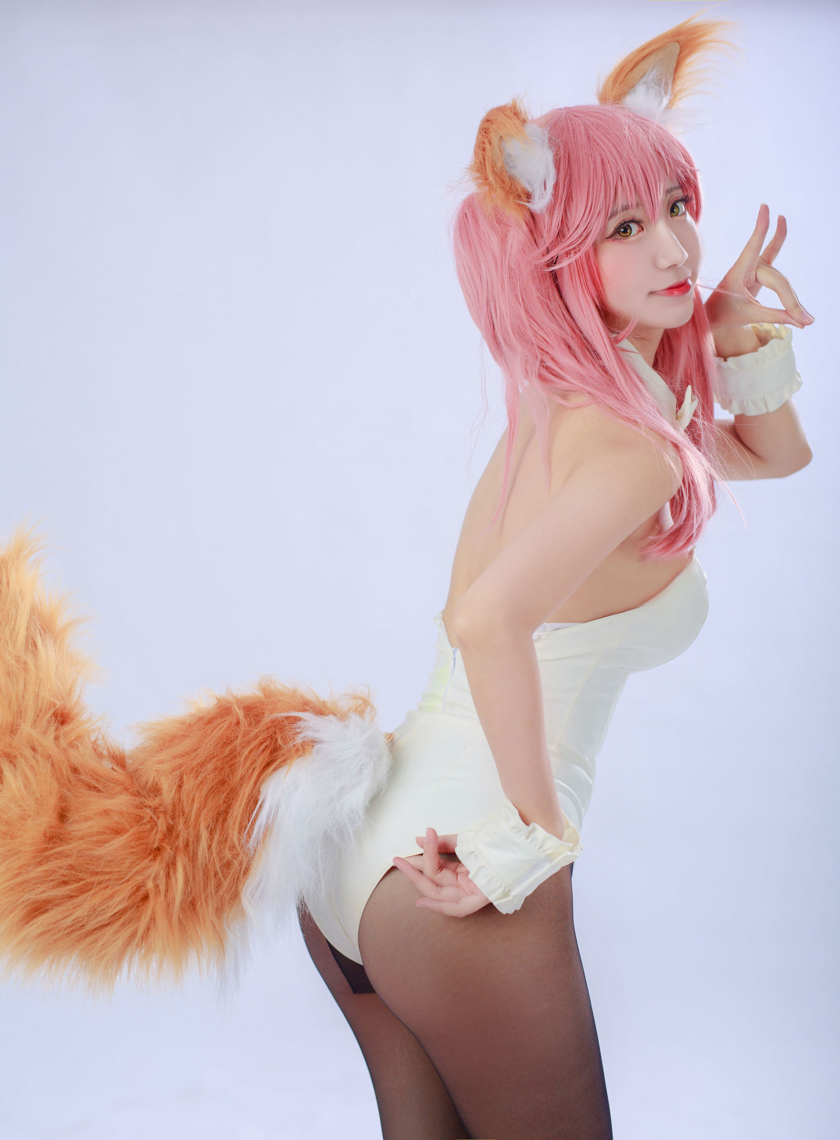 Cosplay Ảnh] Coser Phổ biến Hắc Xuyên - Tamamo no Mae Tình Yêu Thật