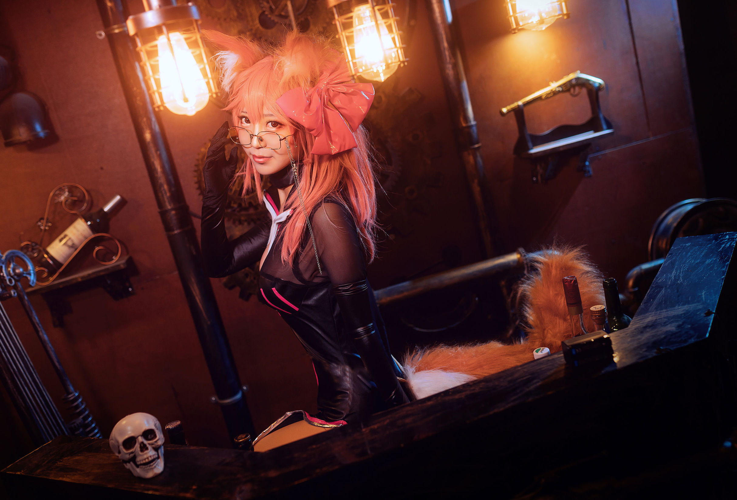 Cosplay写真] 人気のコスプレイヤー黒川 - 玉藻前真愛