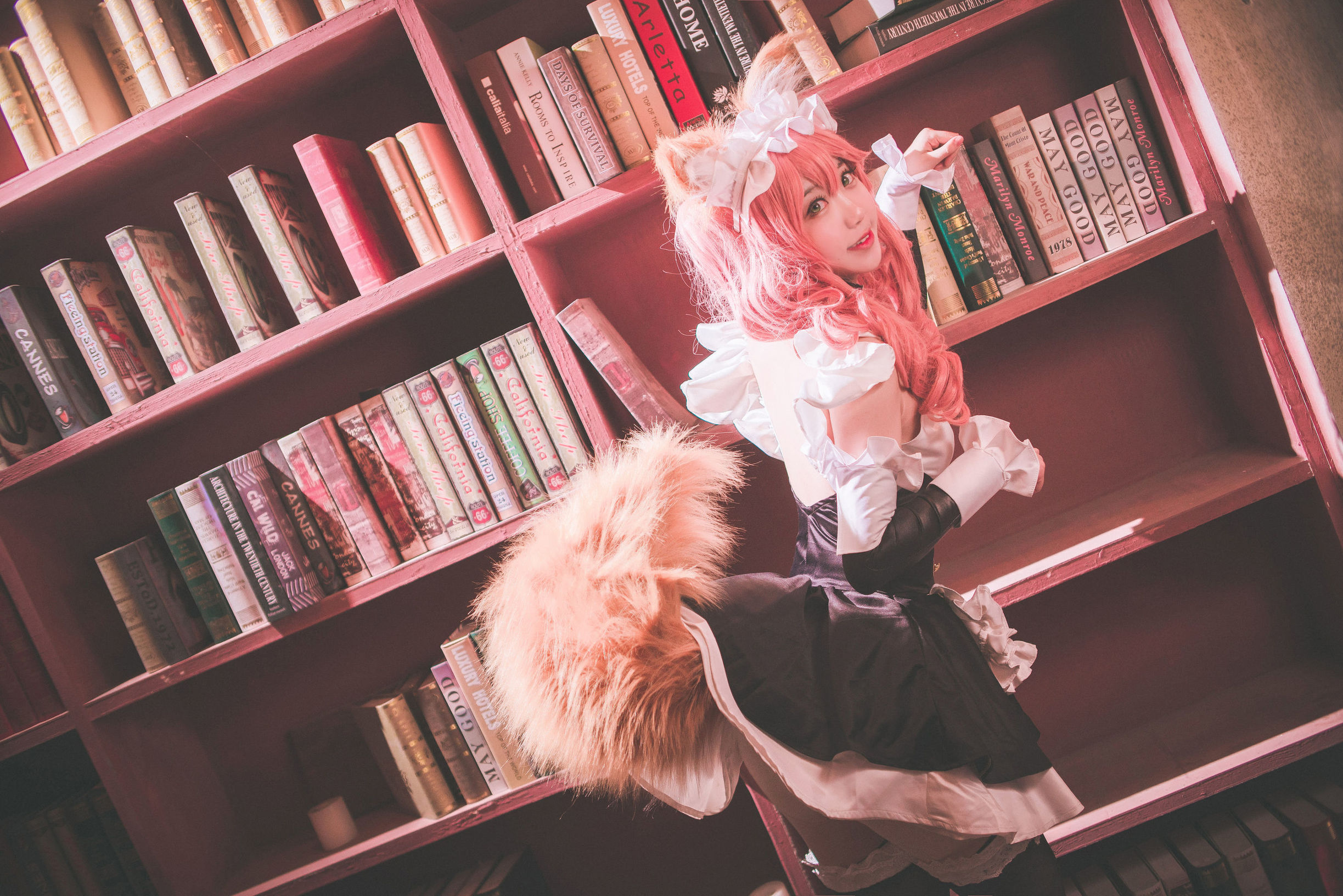 Cosplay写真] 人気のコスプレイヤー黒川 - 玉藻前真愛