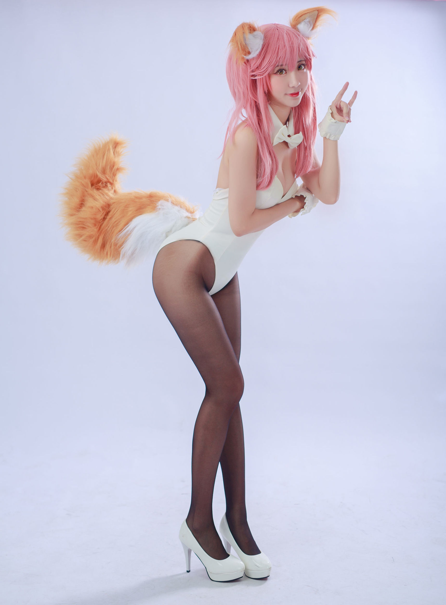 Cosplay Ảnh] Coser Phổ biến Hắc Xuyên - Tamamo no Mae Tình Yêu Thật