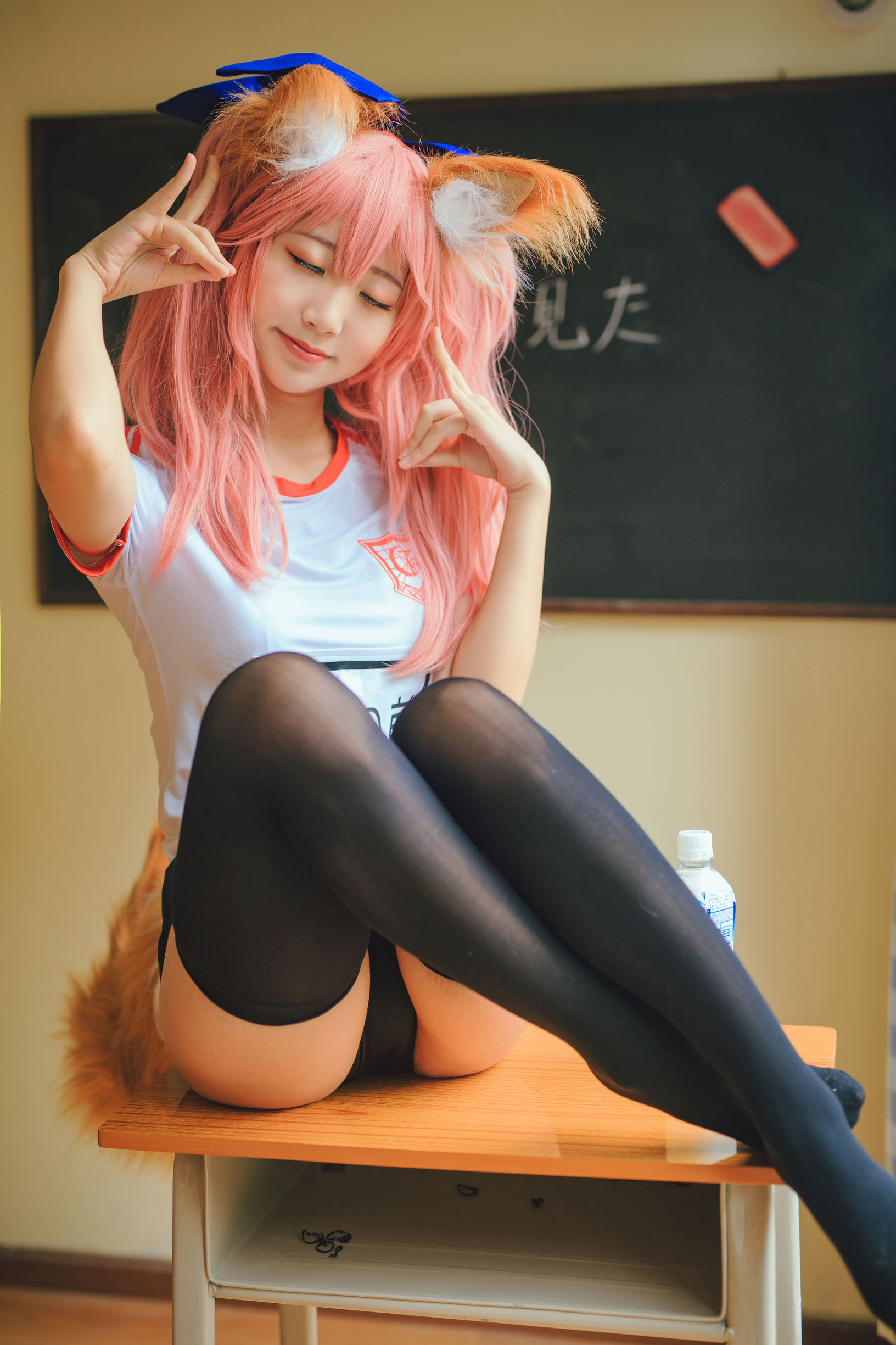 Cosplay写真] 人気のコスプレイヤー黒川 - 玉藻前真愛