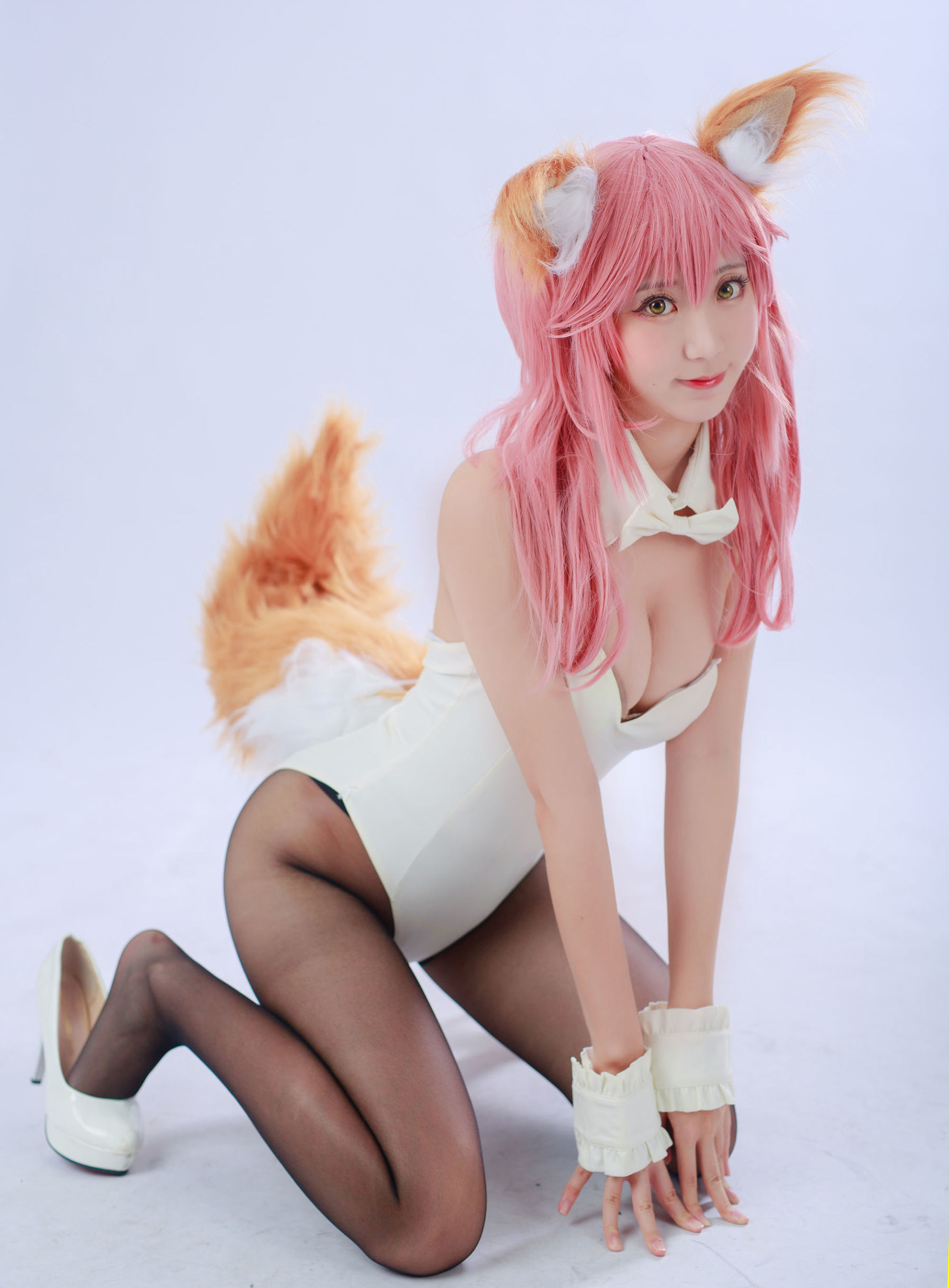 Cosplay Ảnh] Coser Phổ biến Hắc Xuyên - Tamamo no Mae Tình Yêu Thật