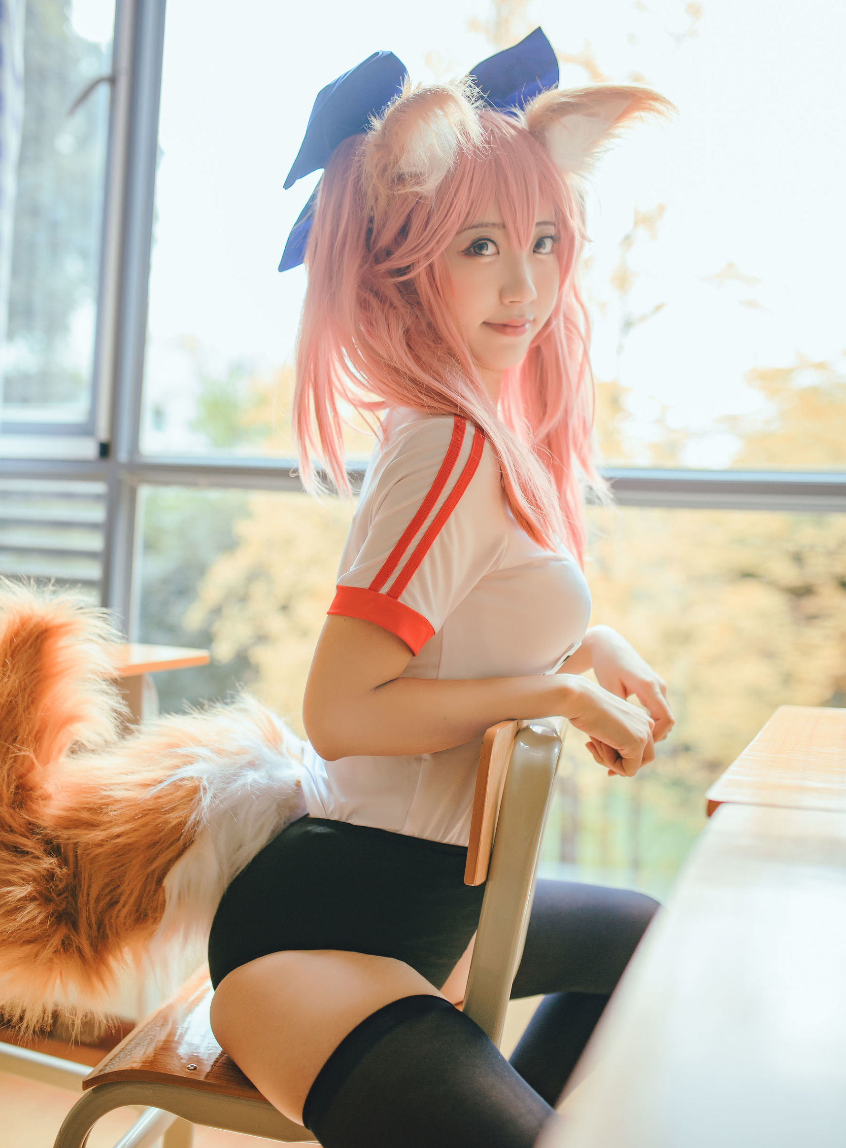 Cosplay Ảnh] Coser Phổ biến Hắc Xuyên - Tamamo no Mae Tình Yêu Thật