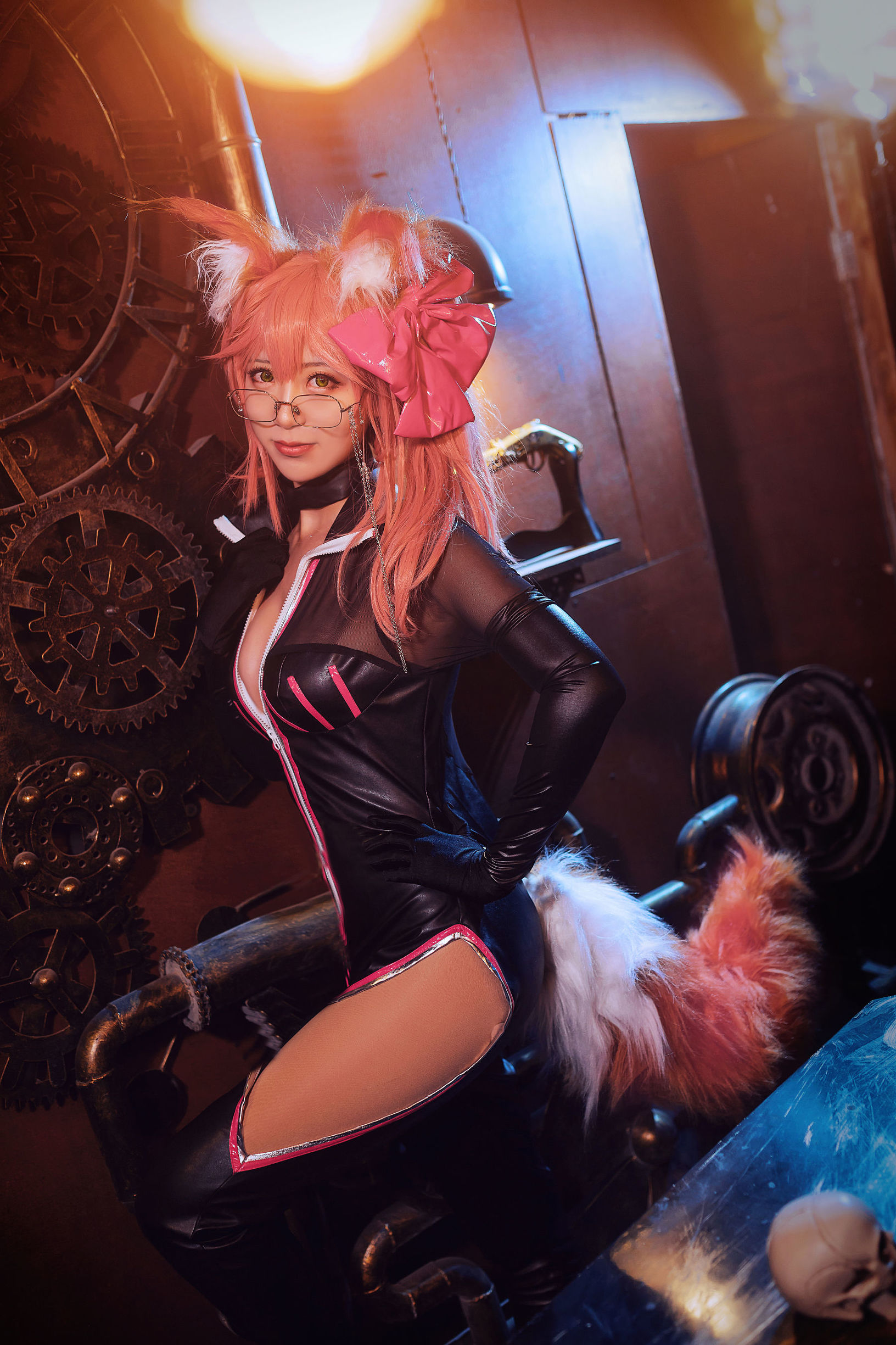 Cosplay写真] 人気のコスプレイヤー黒川 - 玉藻前真愛