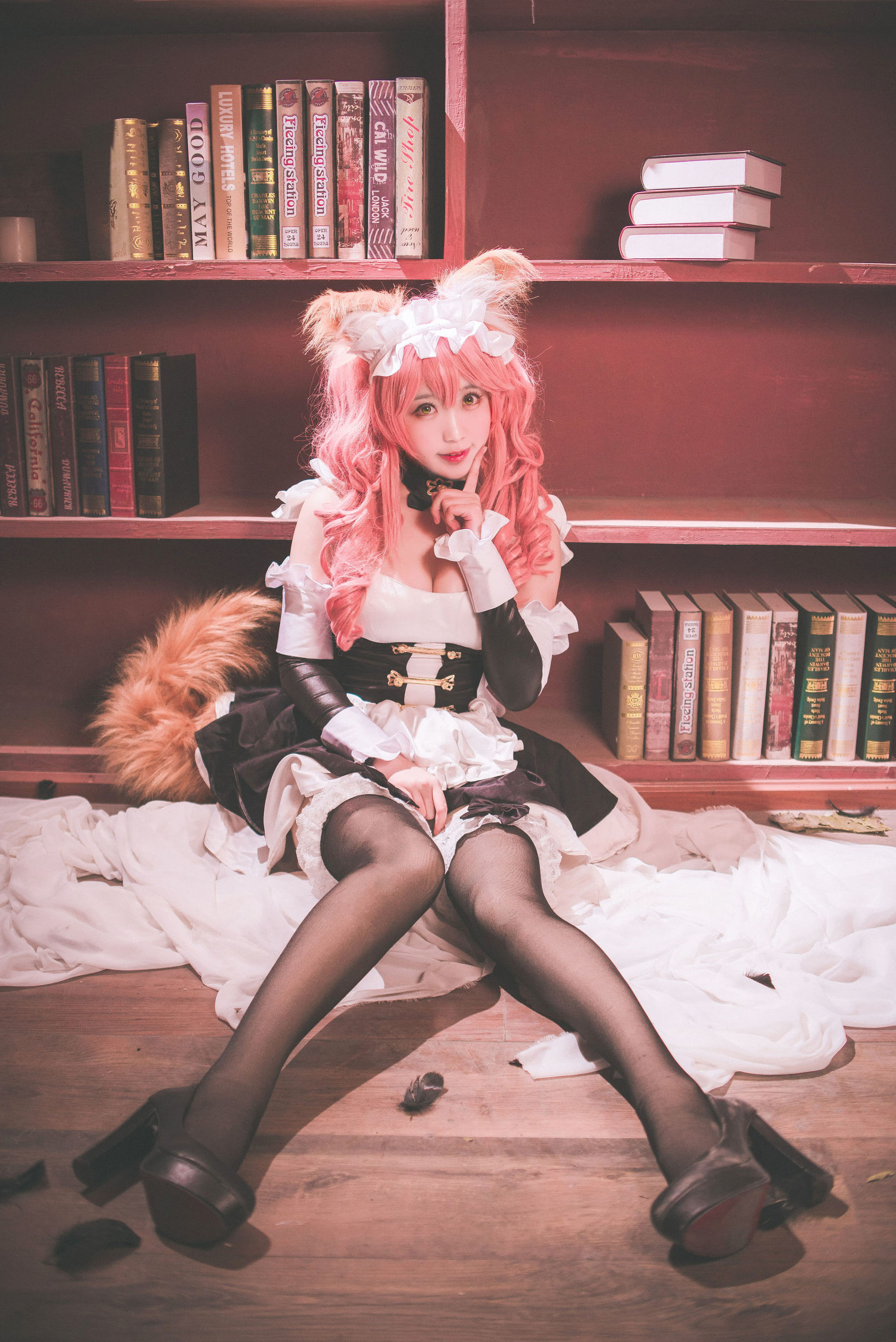 Cosplay写真] 人気のコスプレイヤー黒川 - 玉藻前真愛