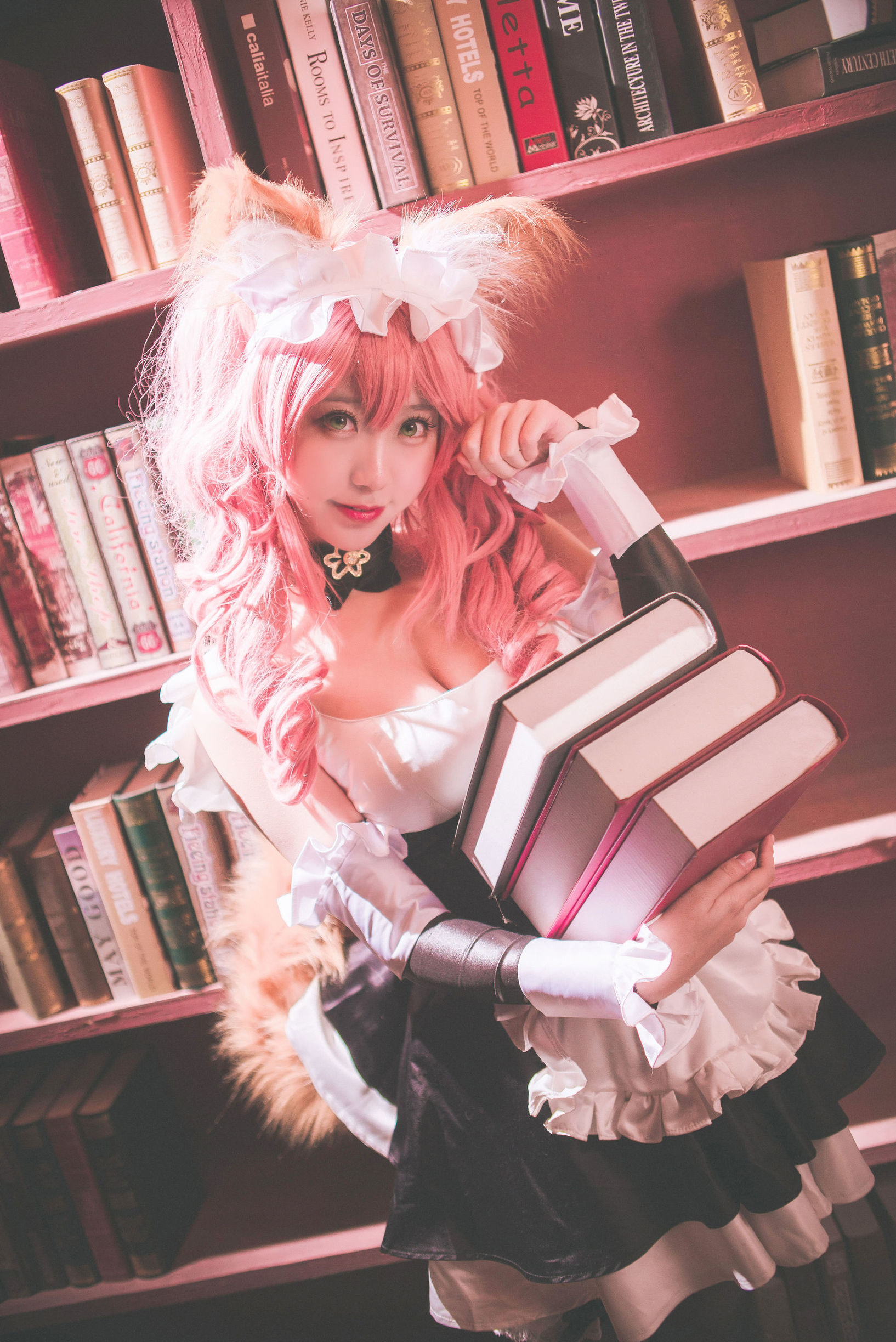 Cosplay写真] 人気のコスプレイヤー黒川 - 玉藻前真愛