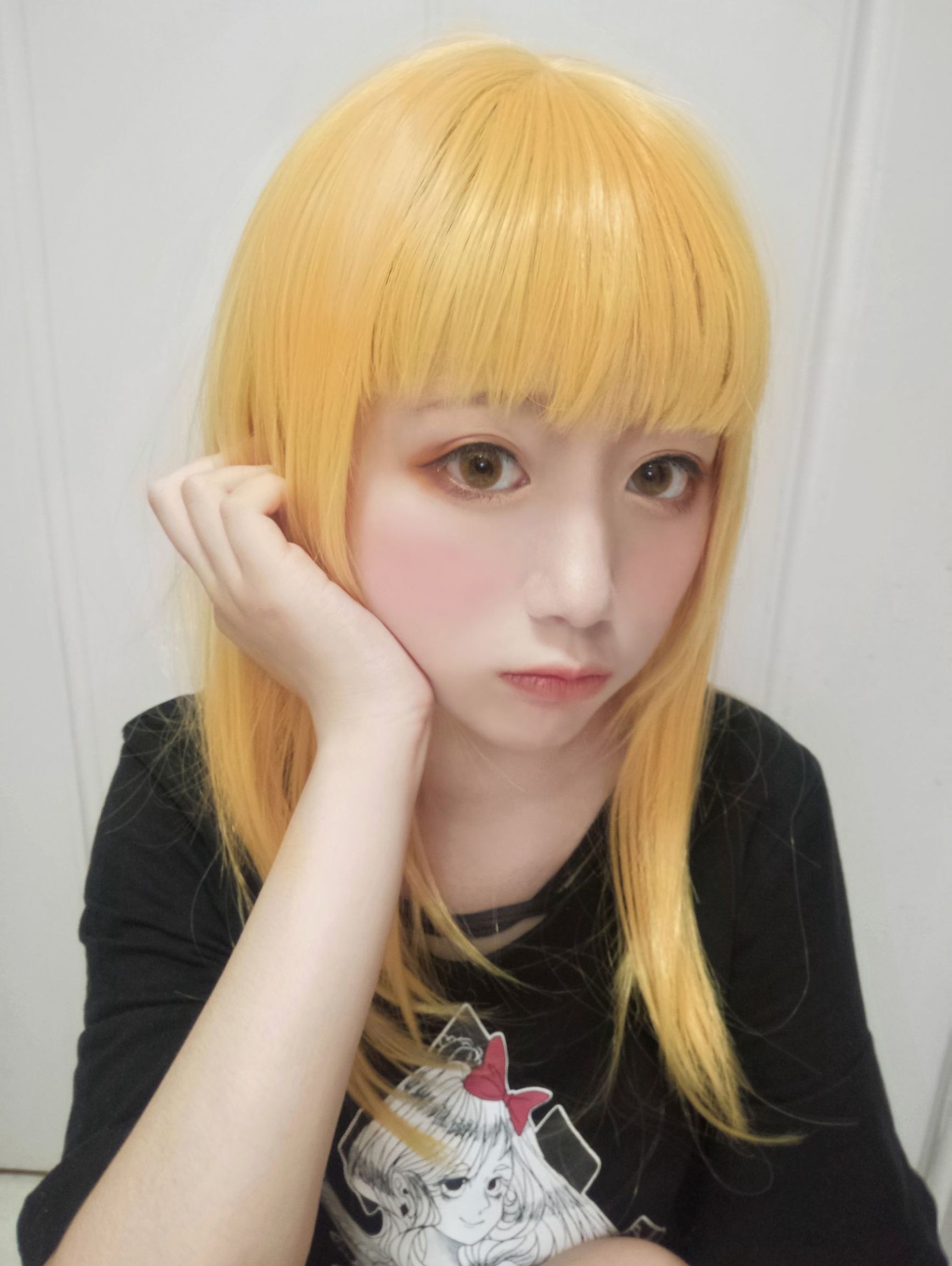 Cosplay寫真] 動漫博主弦音sic - 黃頭髮妹妹