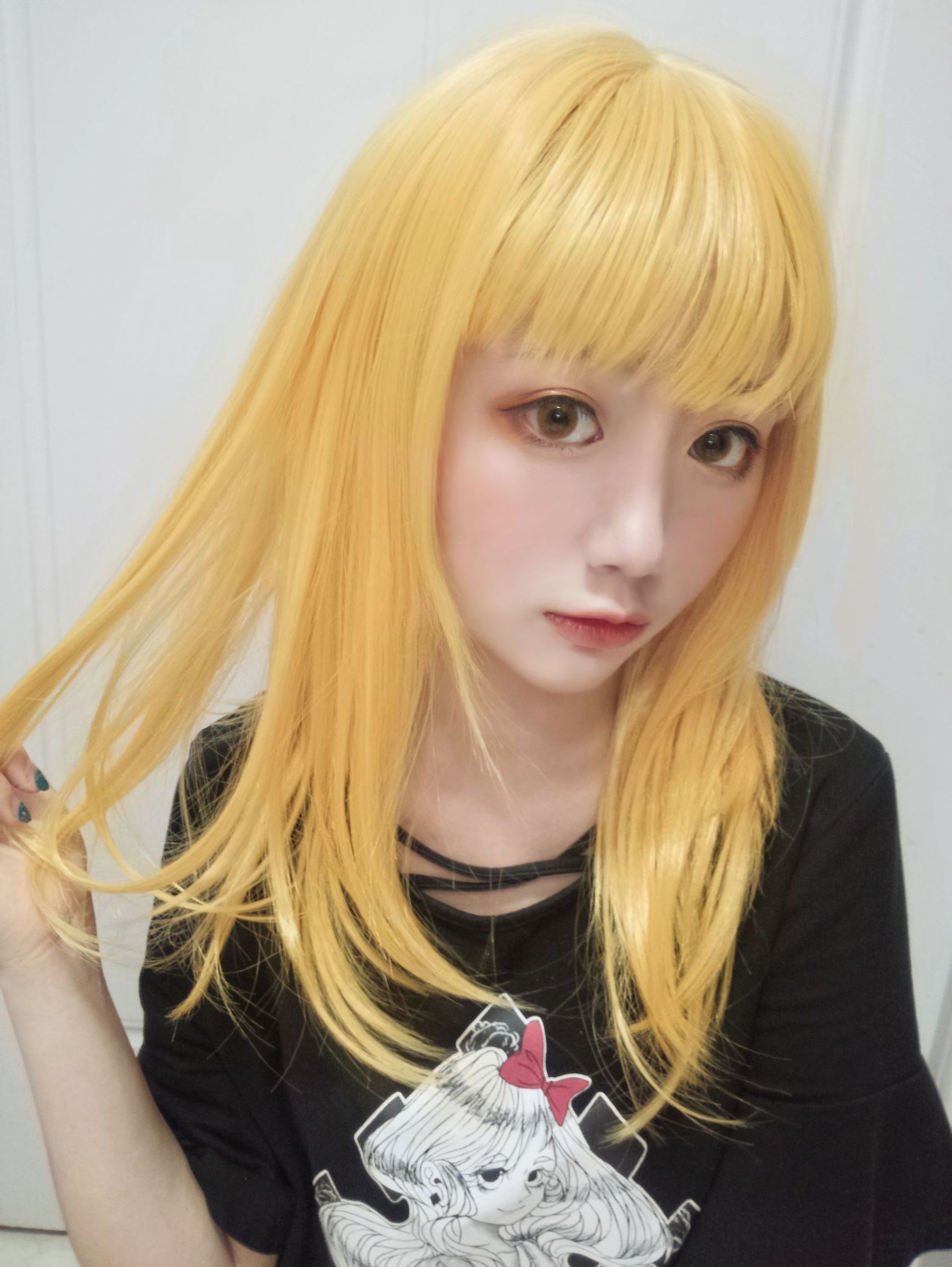 Cosplay寫真] 動漫博主弦音sic - 黃頭髮妹妹